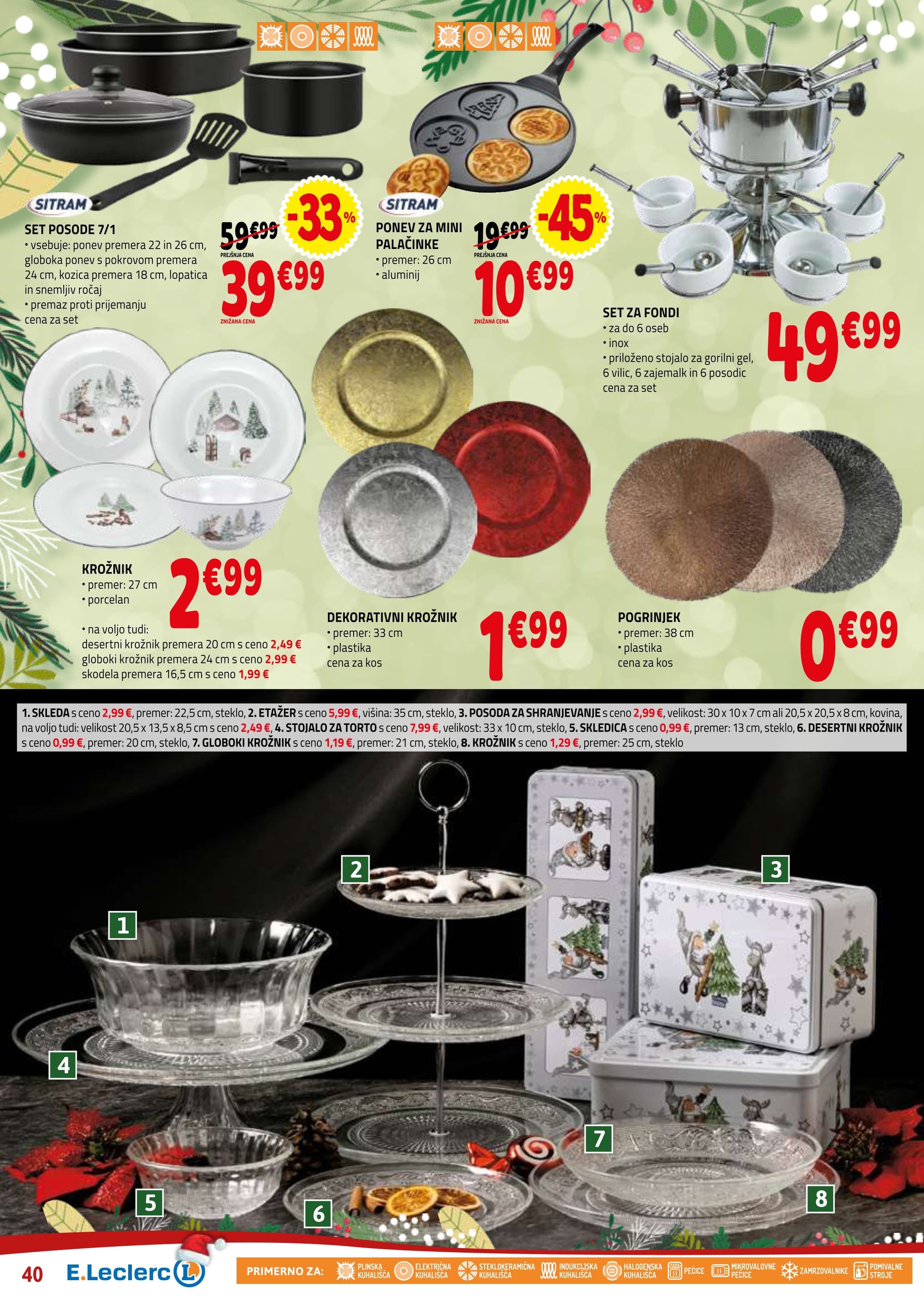 Stran 40. E.Leclerc kataloga - Akcije od 10.12. do 20.12.2025.
