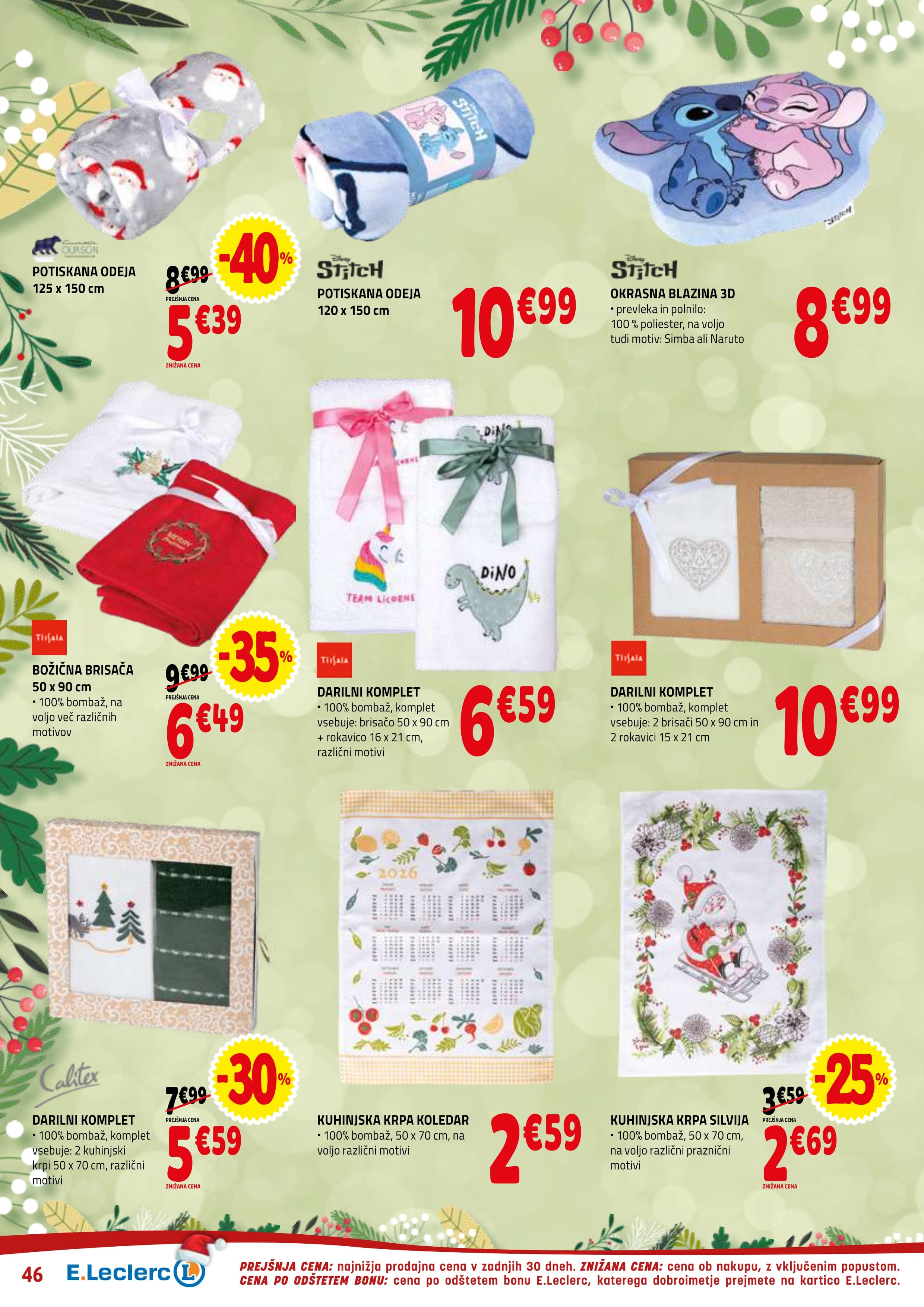 Stran 46. E.Leclerc kataloga - Akcije od 10.12. do 20.12.2025.