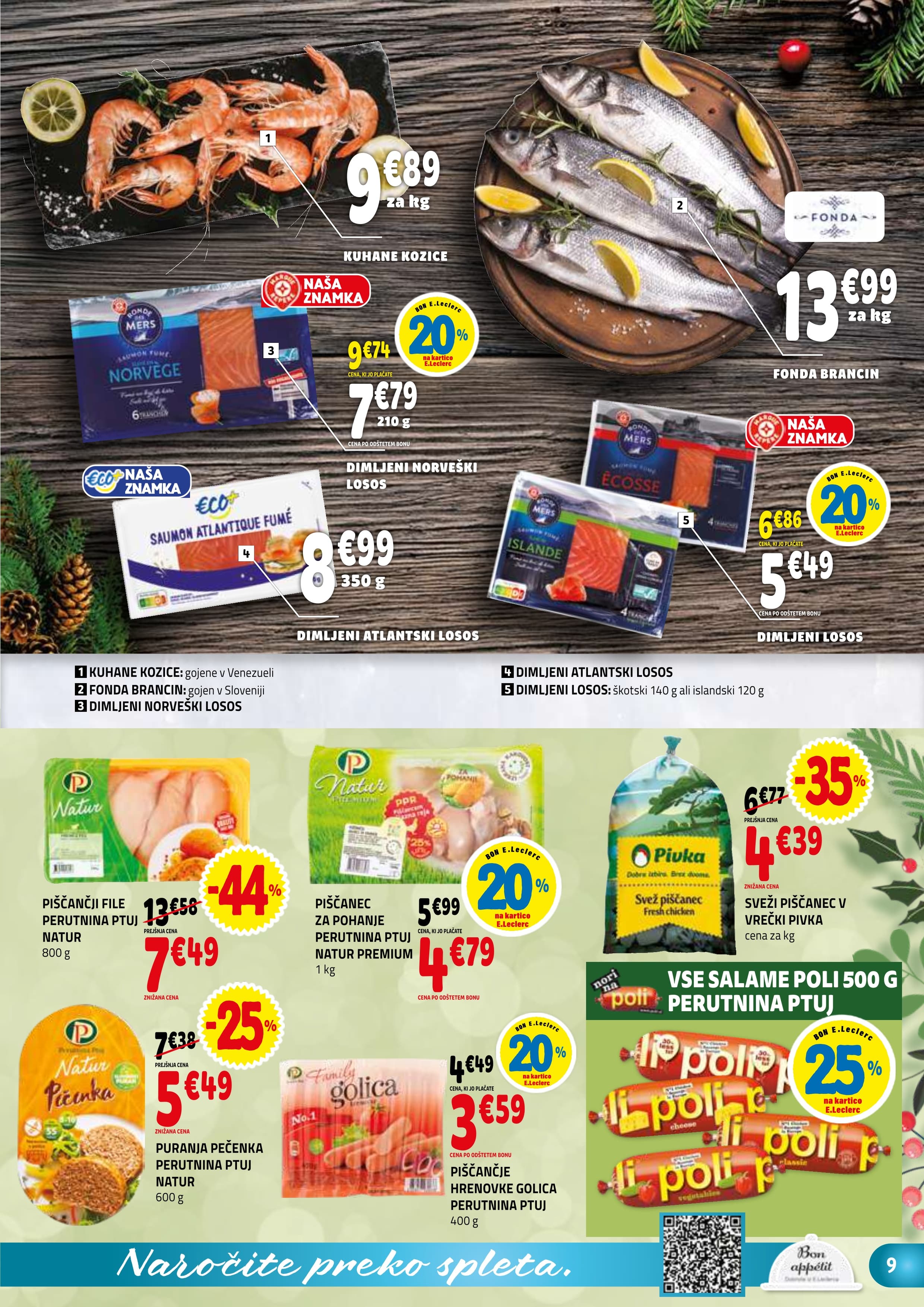 Stran 9. E.Leclerc kataloga - Akcije od 10.12. do 20.12.2025.