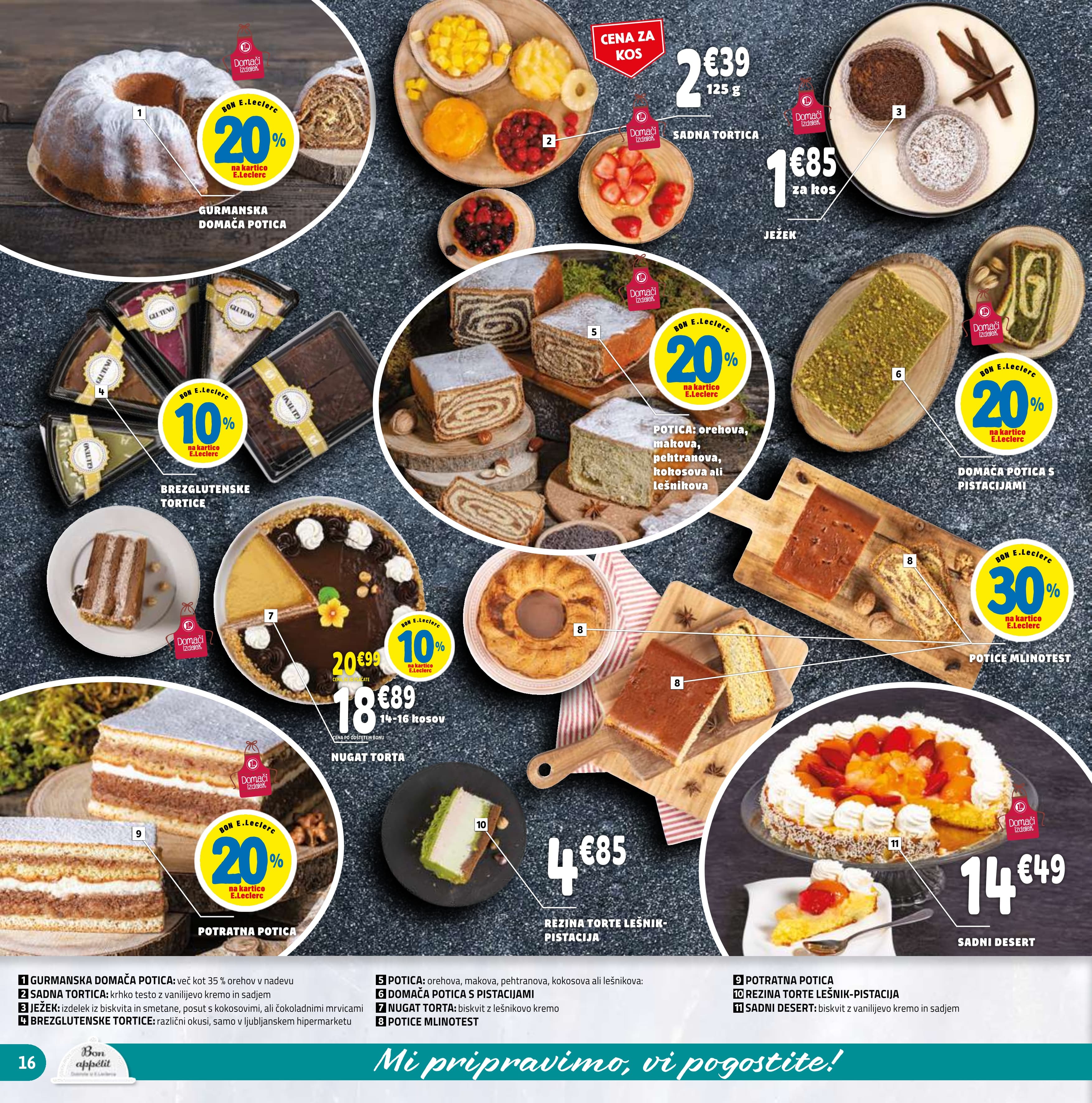 Stran 16. E.Leclerc kataloga - Akcije od 17.12. do 31.12.2025.