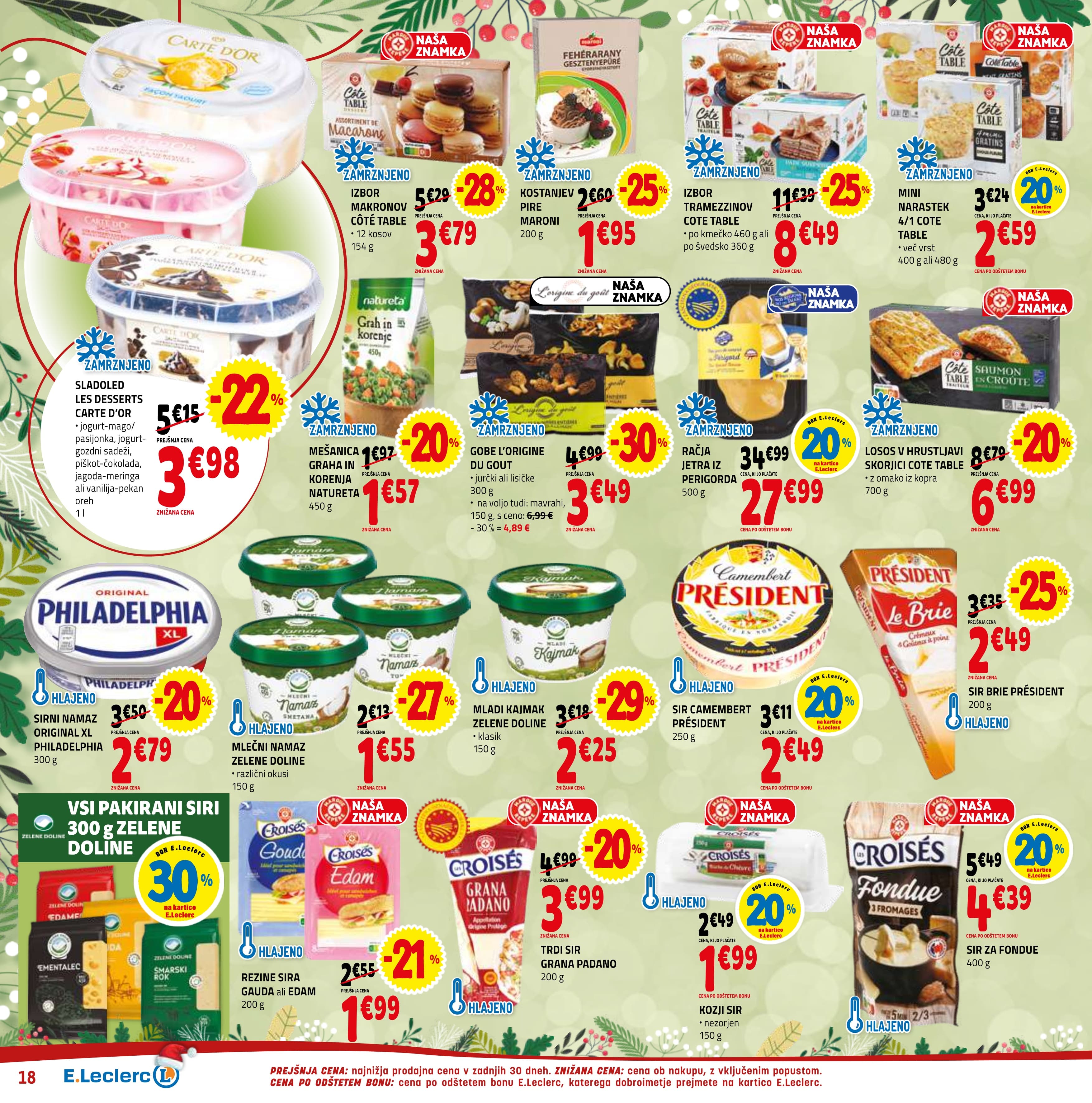 Stran 18. E.Leclerc kataloga - Akcije od 17.12. do 31.12.2025.