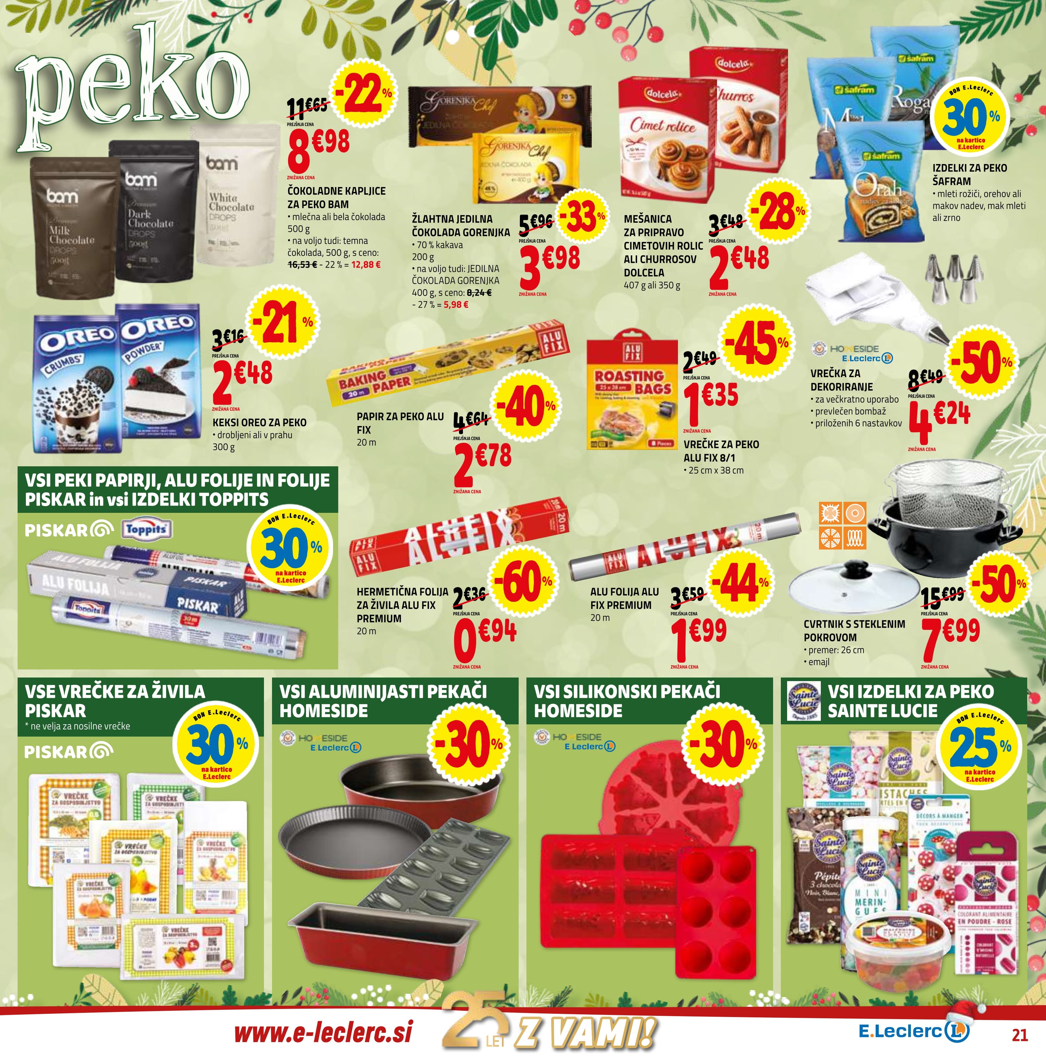 Stran 21. E.Leclerc kataloga - Akcije od 17.12. do 31.12.2025.