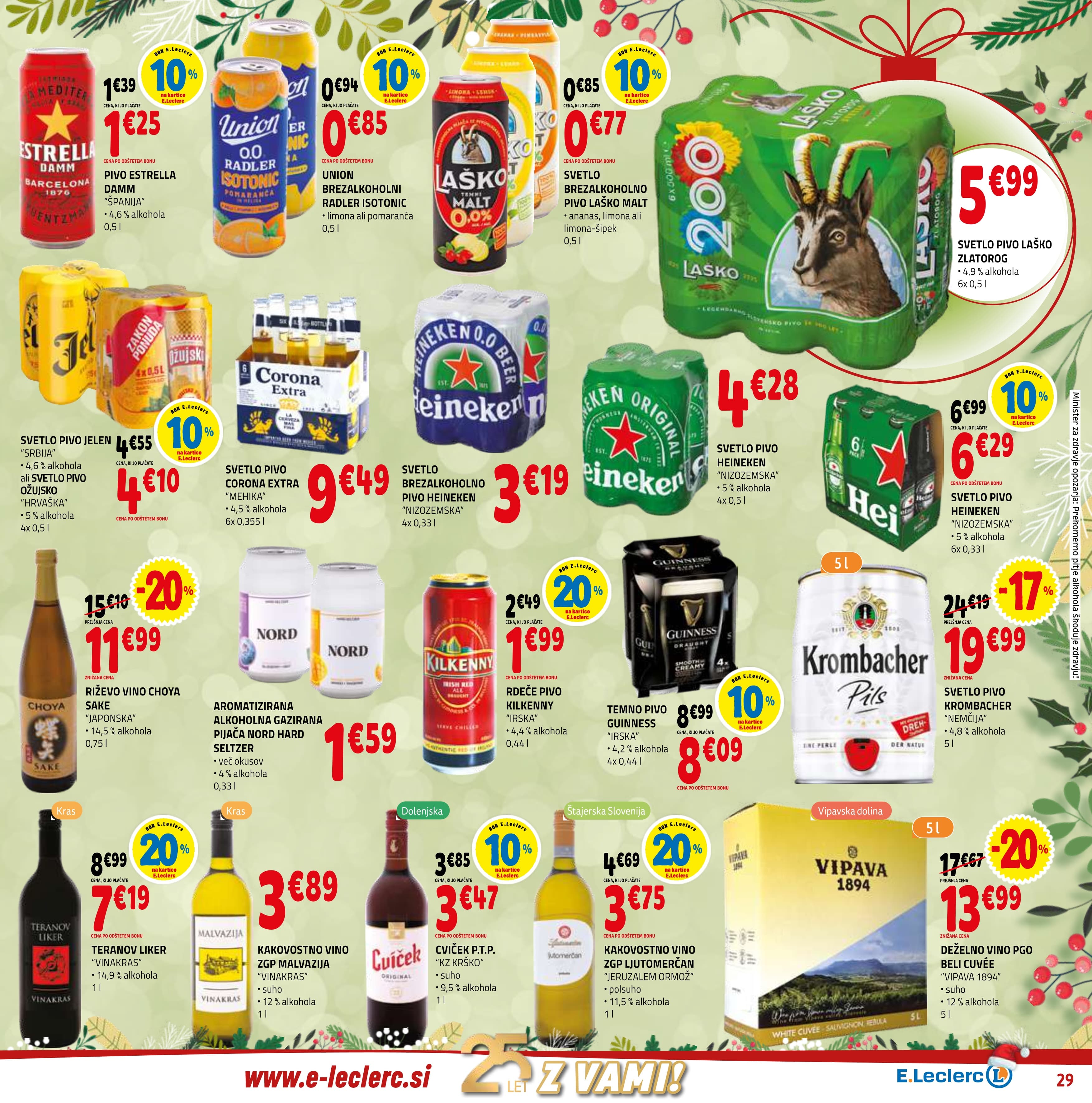 Stran 29. E.Leclerc kataloga - Akcije od 17.12. do 31.12.2025.