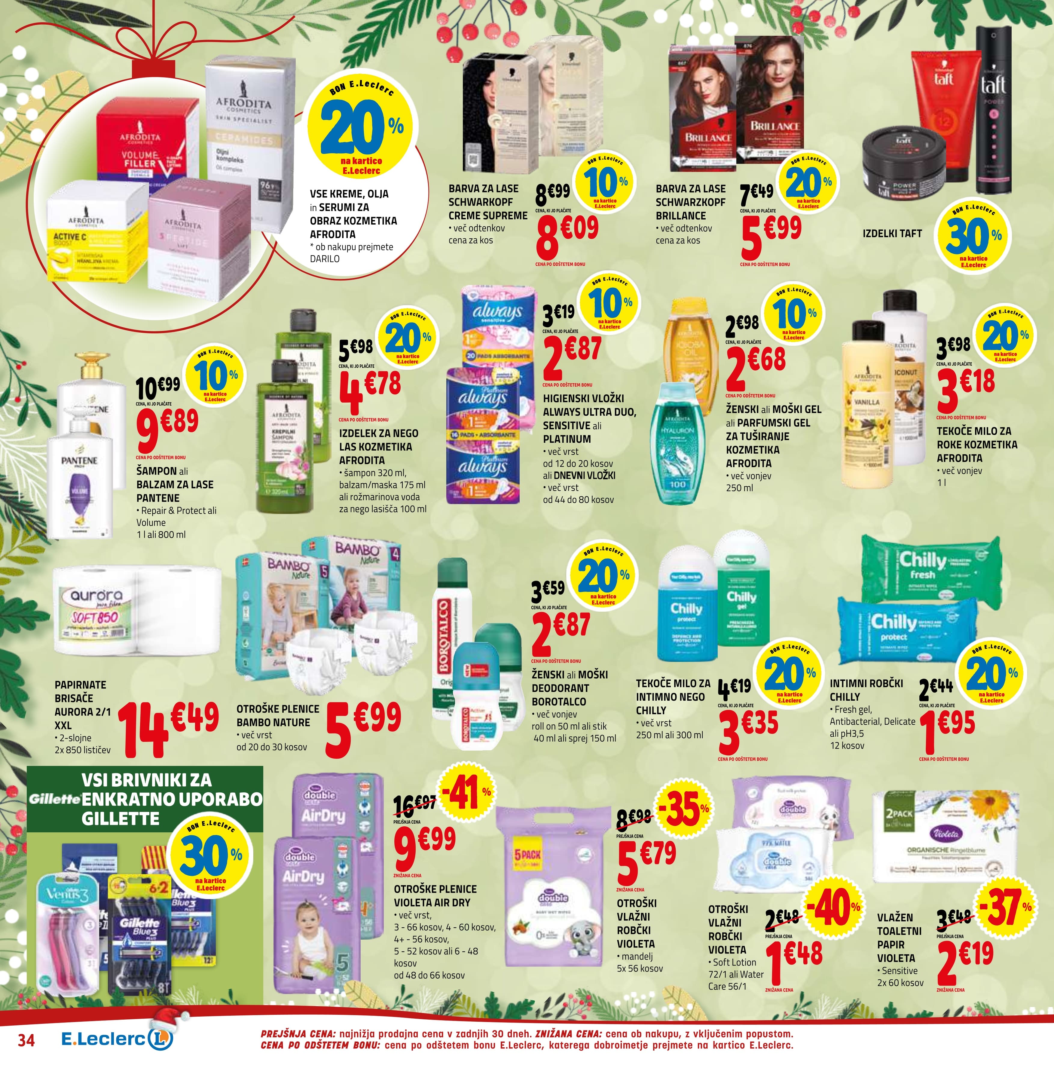 Stran 34. E.Leclerc kataloga - Akcije od 17.12. do 31.12.2025.
