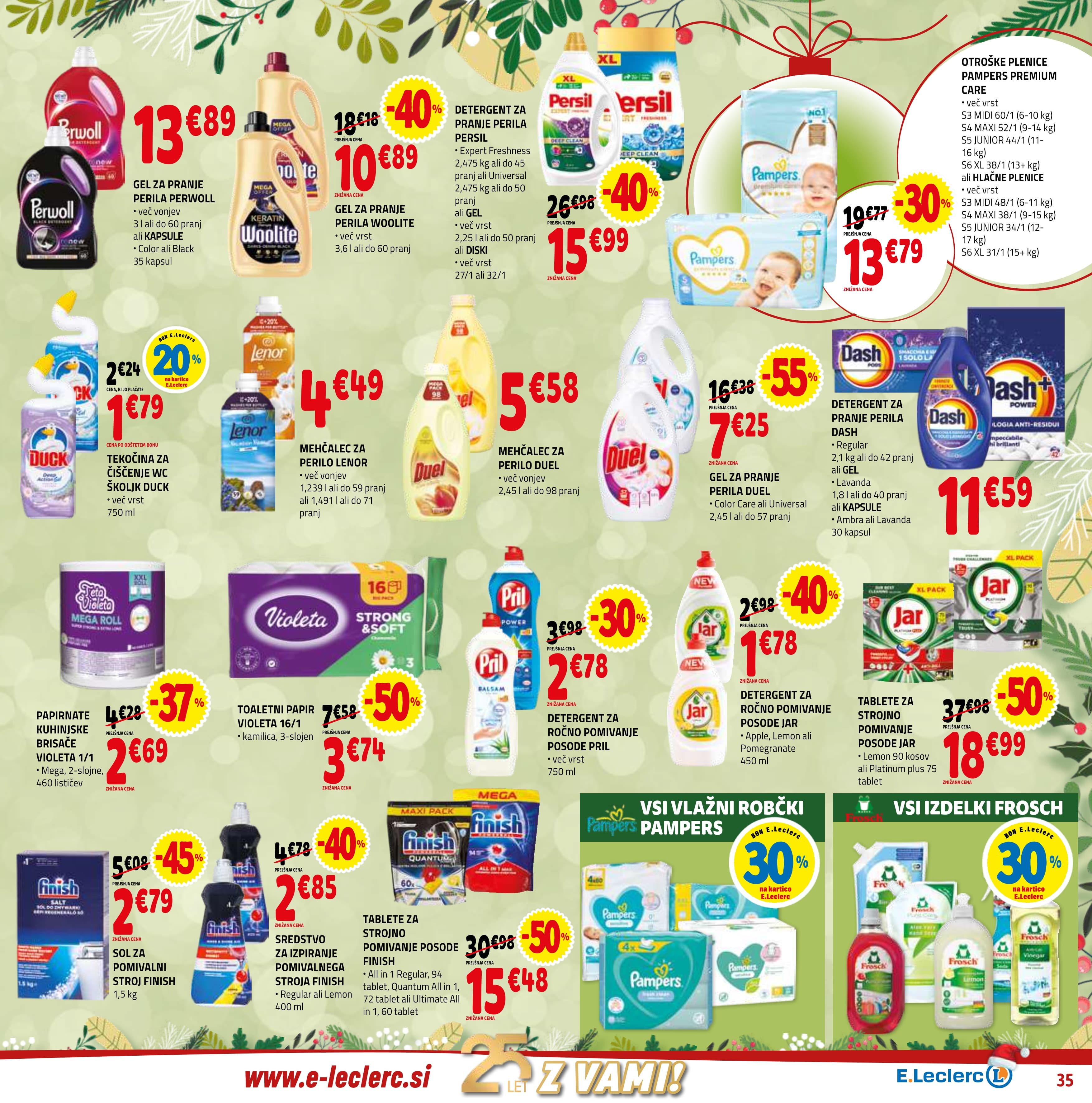 Stran 35. E.Leclerc kataloga - Akcije od 17.12. do 31.12.2025.