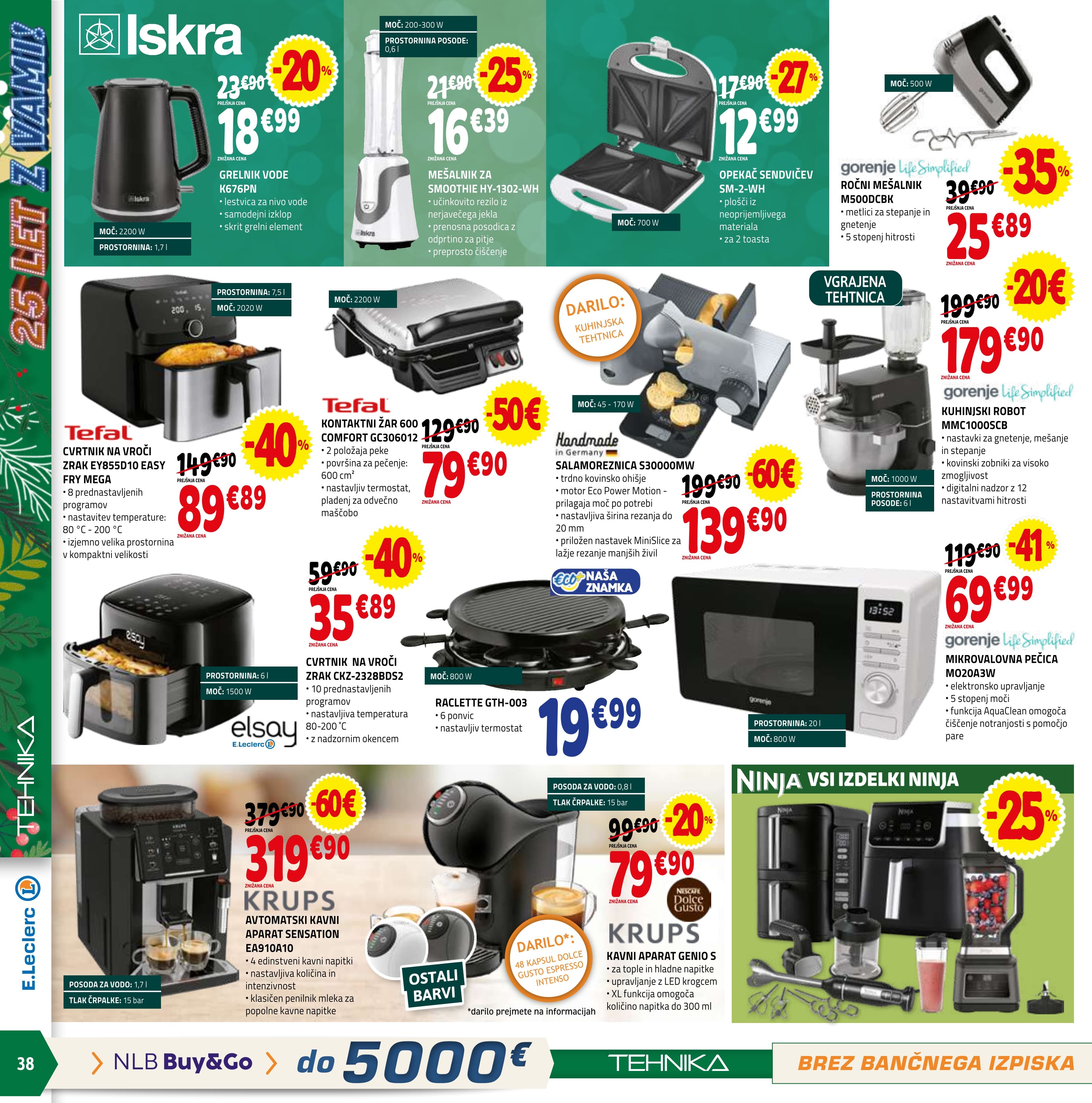 Stran 38. E.Leclerc kataloga - Akcije od 17.12. do 31.12.2025.