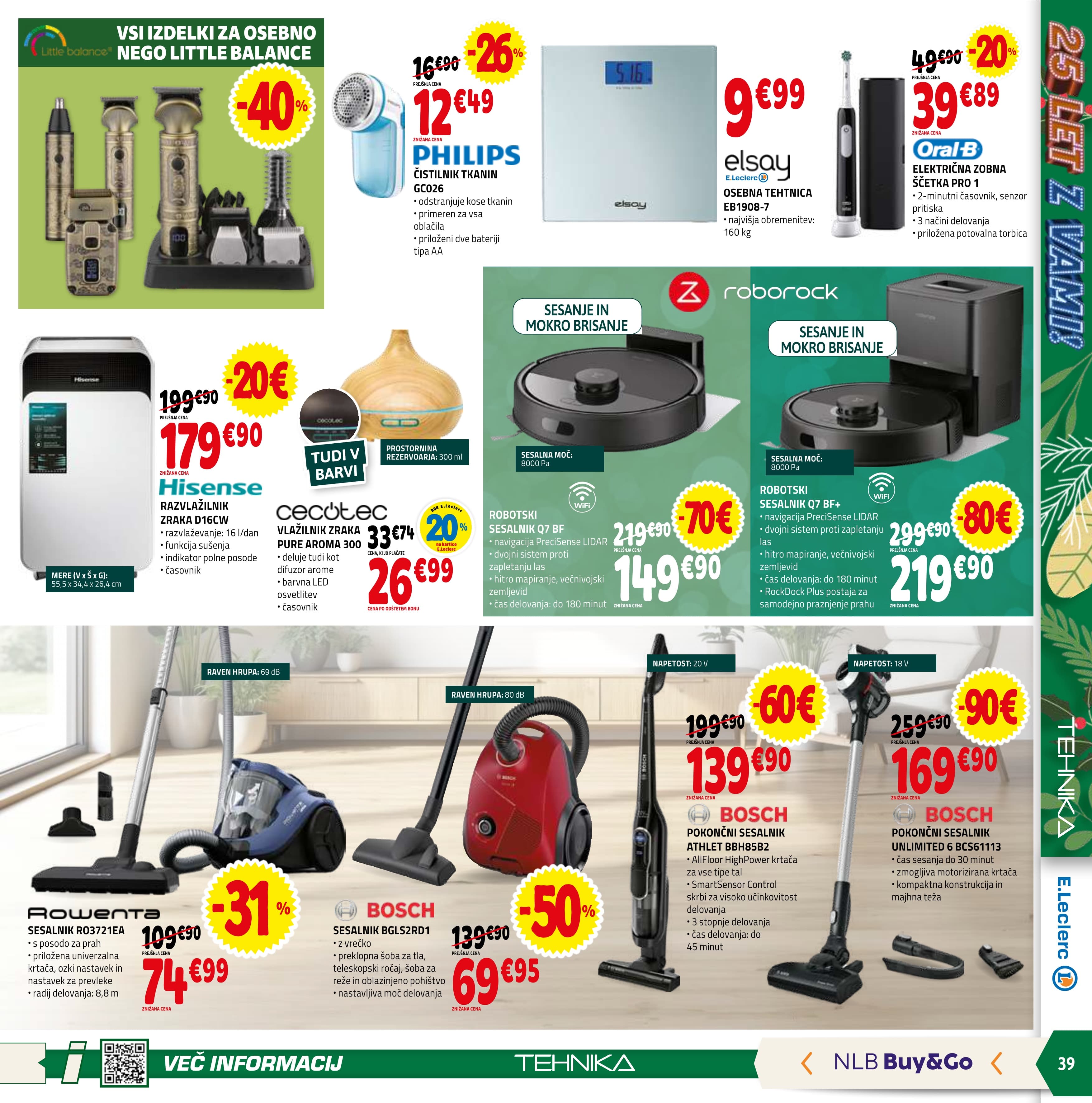 Stran 39. E.Leclerc kataloga - Akcije od 17.12. do 31.12.2025.