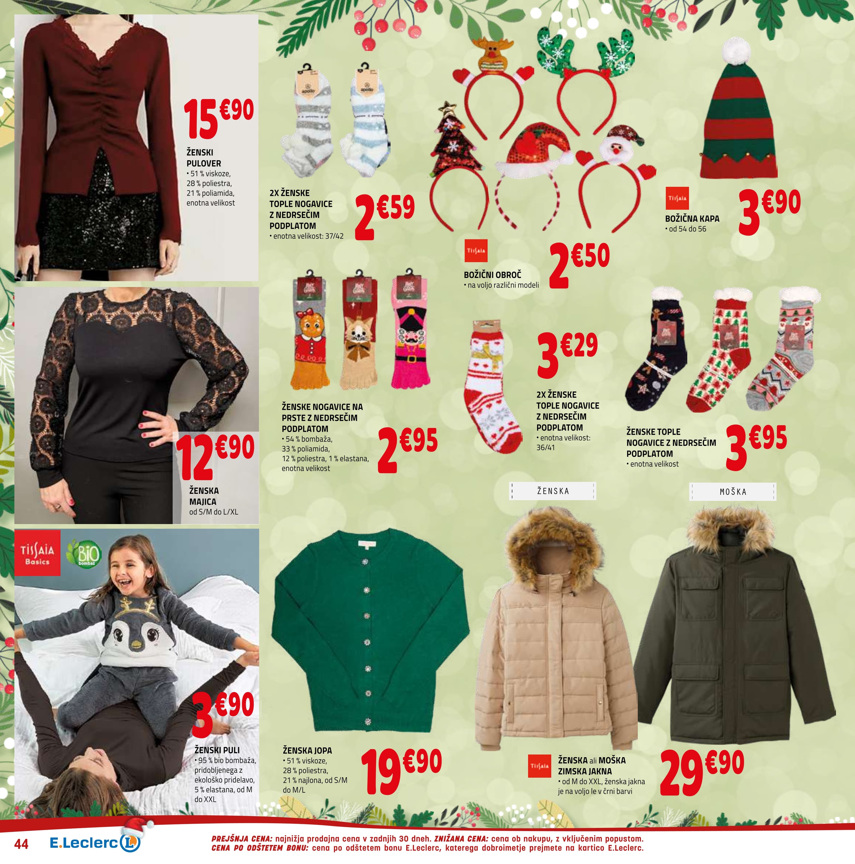 Stran 44. E.Leclerc kataloga - Akcije od 17.12. do 31.12.2025.