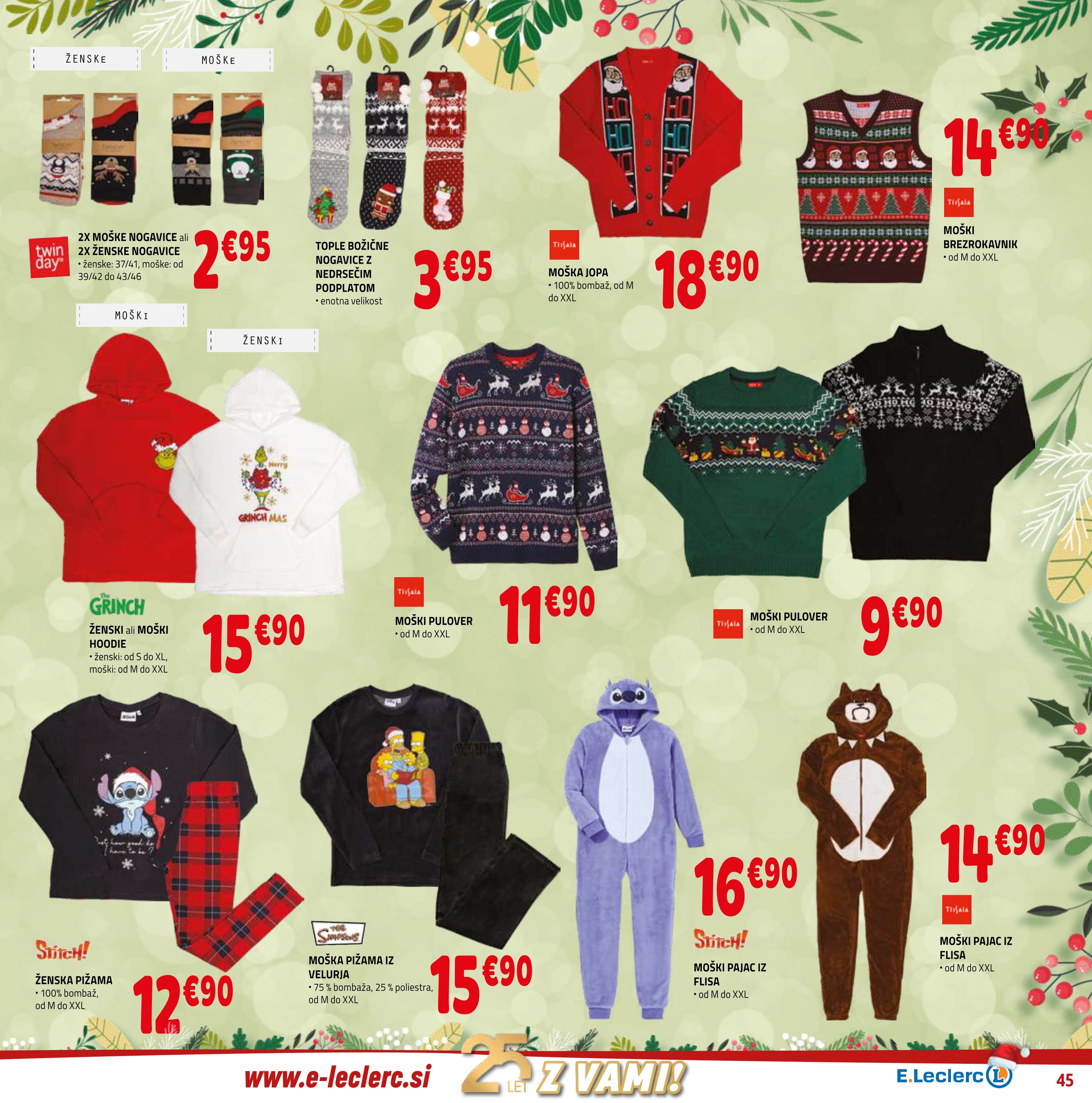 Stran 45. E.Leclerc kataloga - Akcije od 17.12. do 31.12.2025.