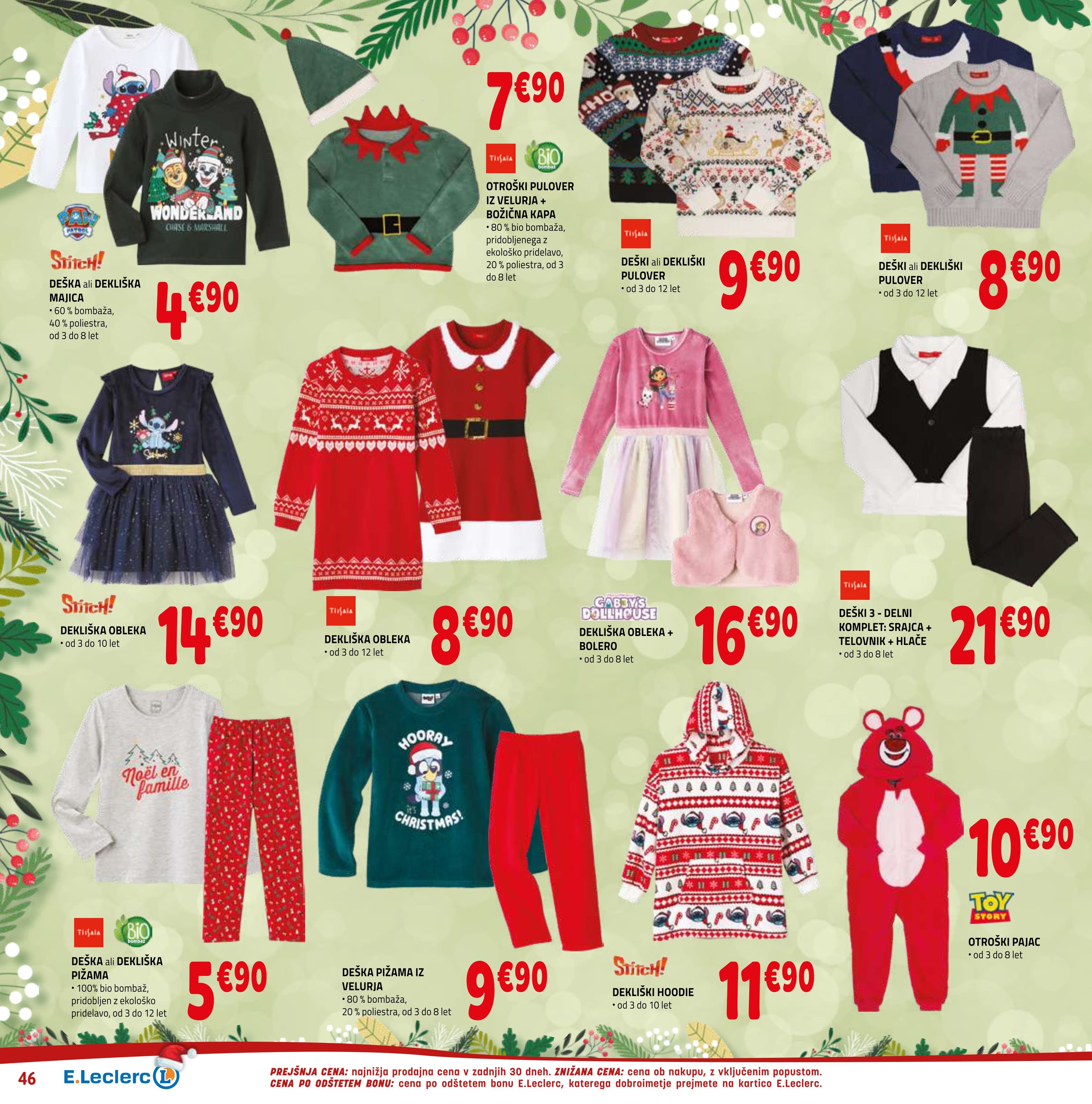 Stran 46. E.Leclerc kataloga - Akcije od 17.12. do 31.12.2025.