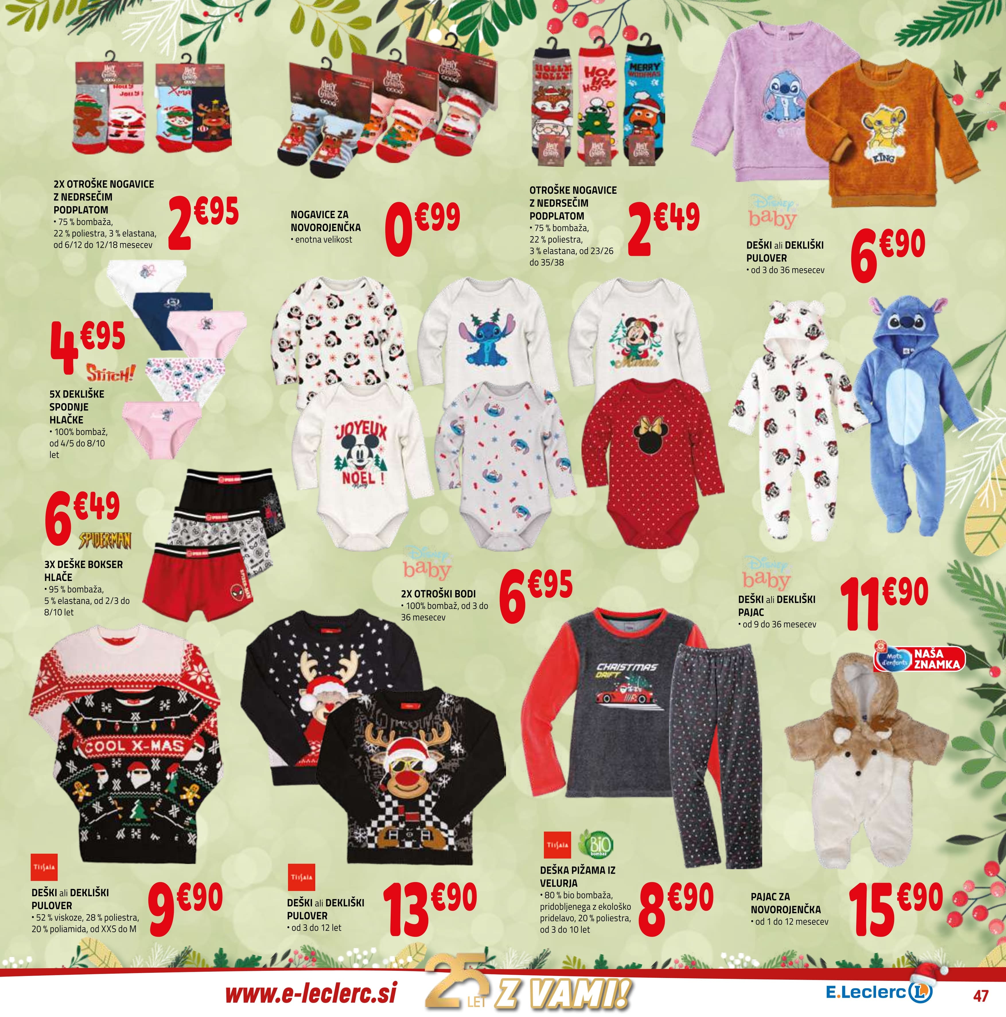 Stran 47. E.Leclerc kataloga - Akcije od 17.12. do 31.12.2025.