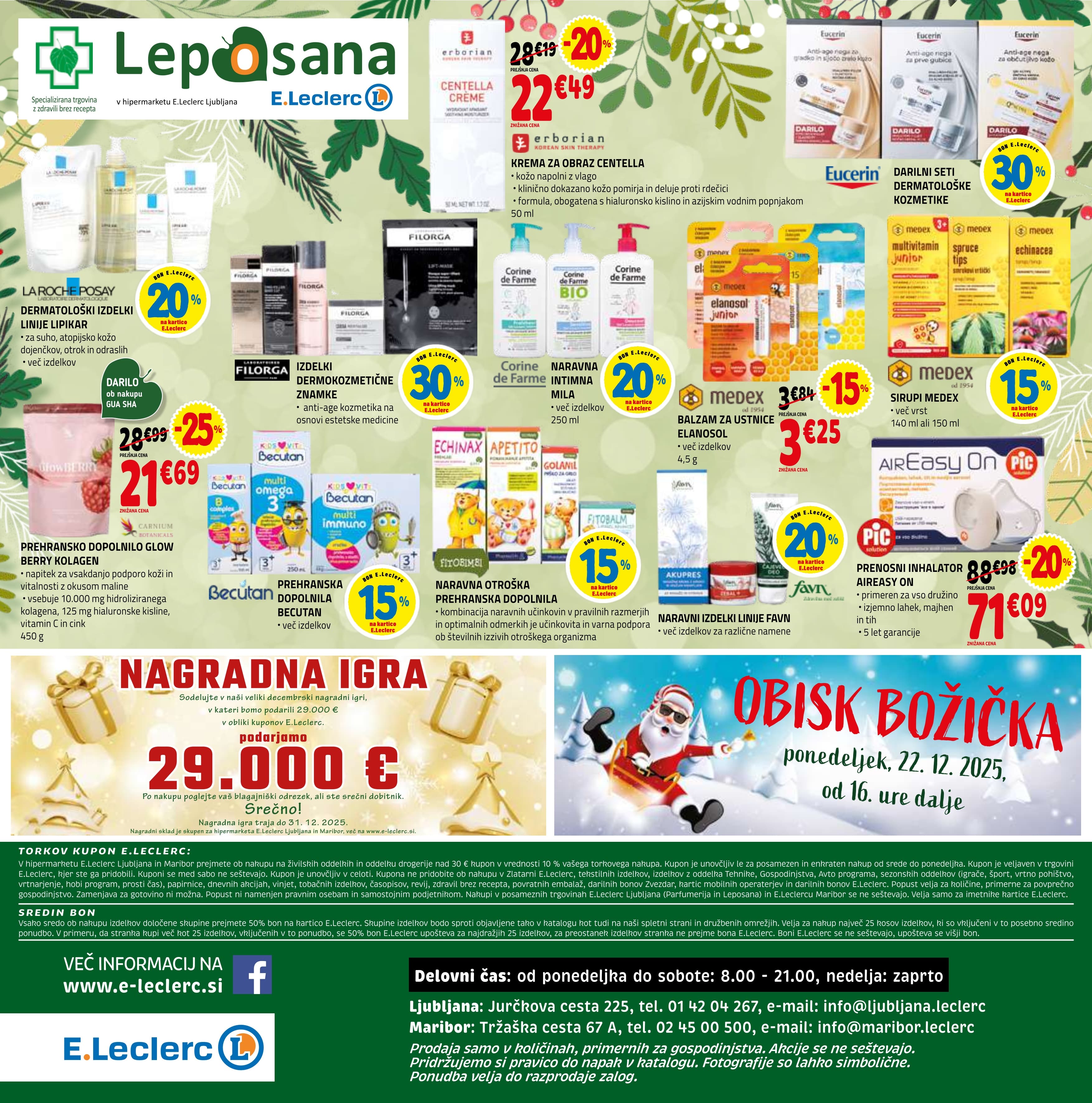 Stran 48. E.Leclerc kataloga - Akcije od 17.12. do 31.12.2025.