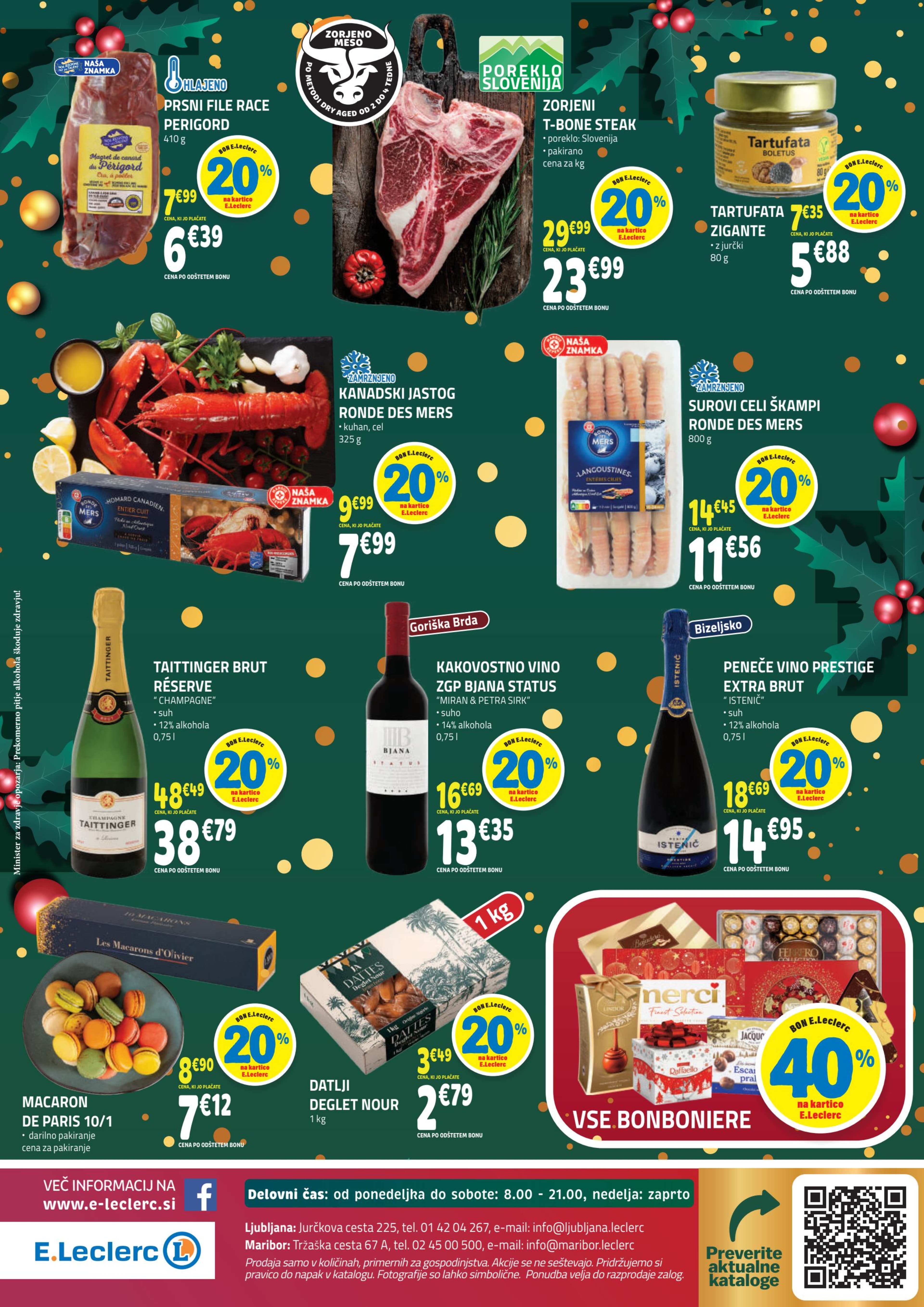 Stran 2. E.Leclerc kataloga - Akcije od 22.12. do 24.12.2025.