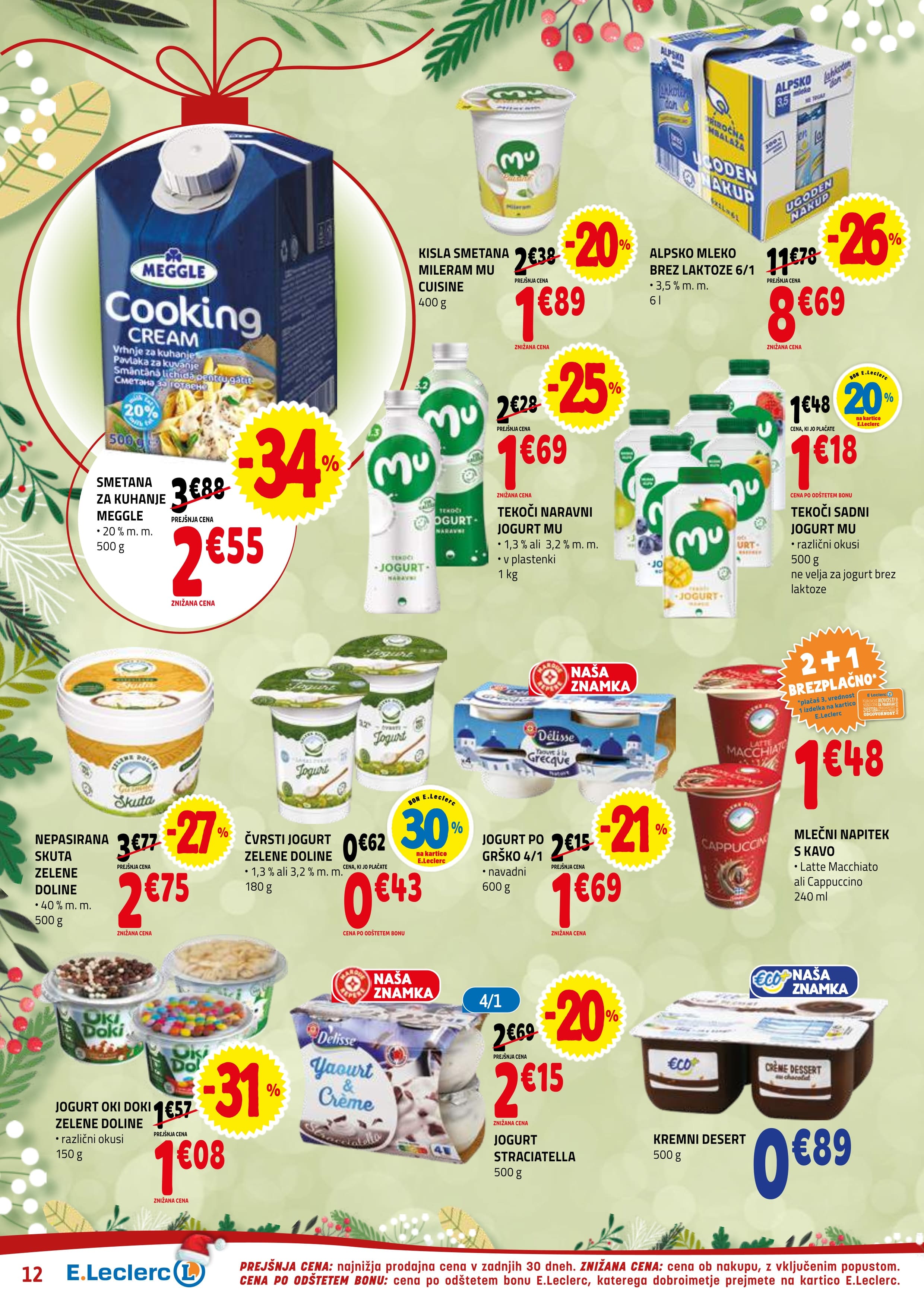 Stran 12. E.Leclerc kataloga - Akcije od 27.12. do 10.01.2026.