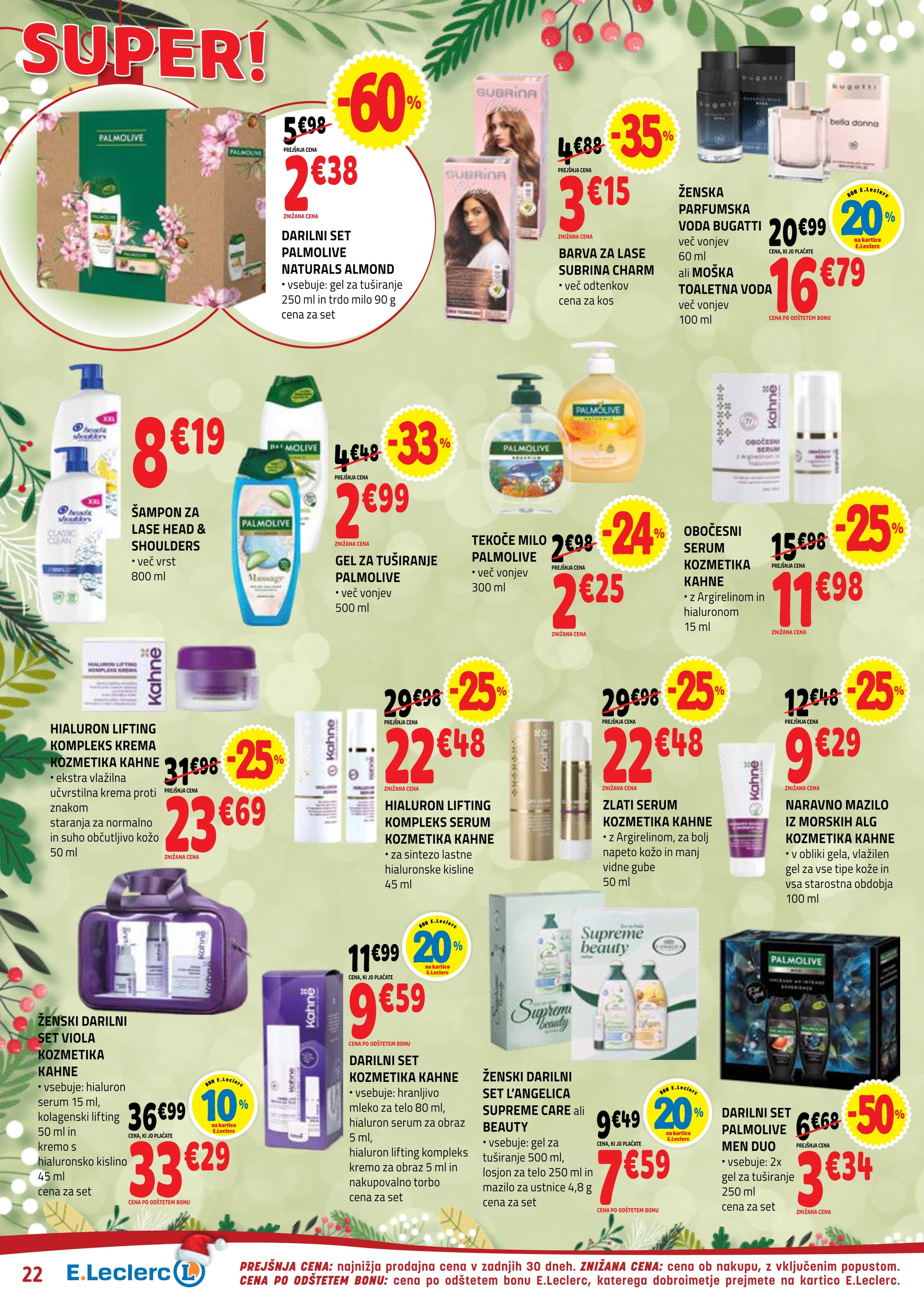 Stran 22. E.Leclerc kataloga - Akcije od 27.12. do 10.01.2026.