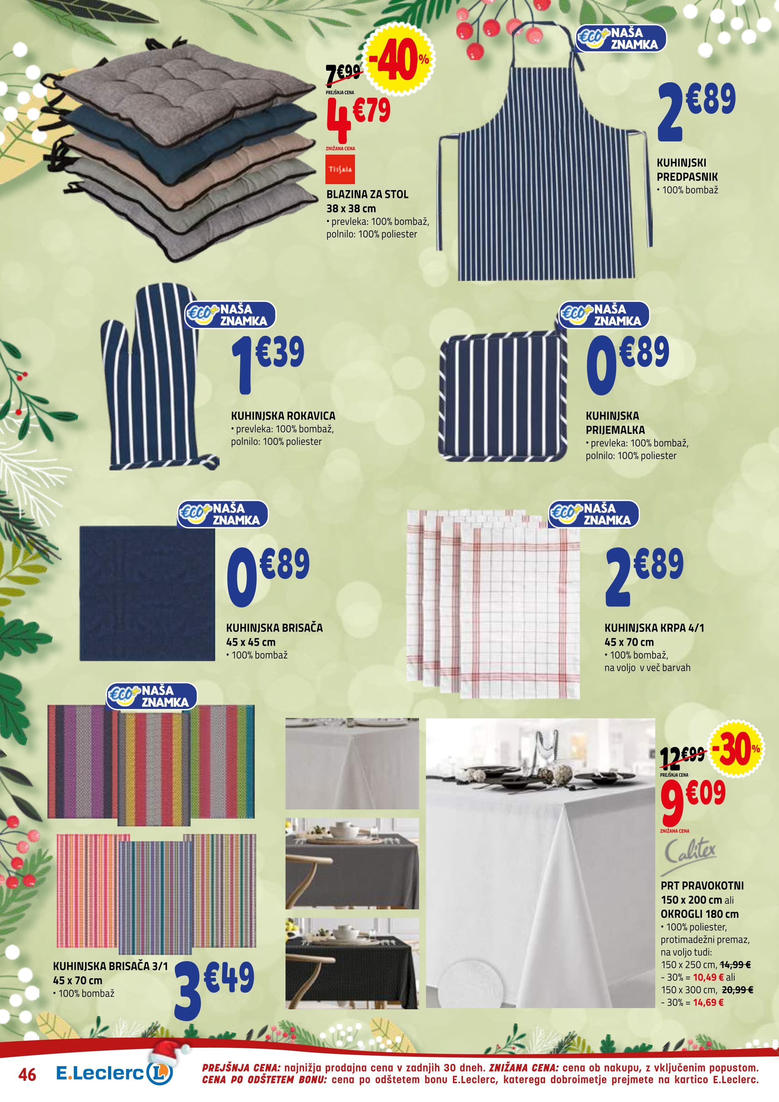 Stran 46. E.Leclerc kataloga - Akcije od 27.12. do 10.01.2026.