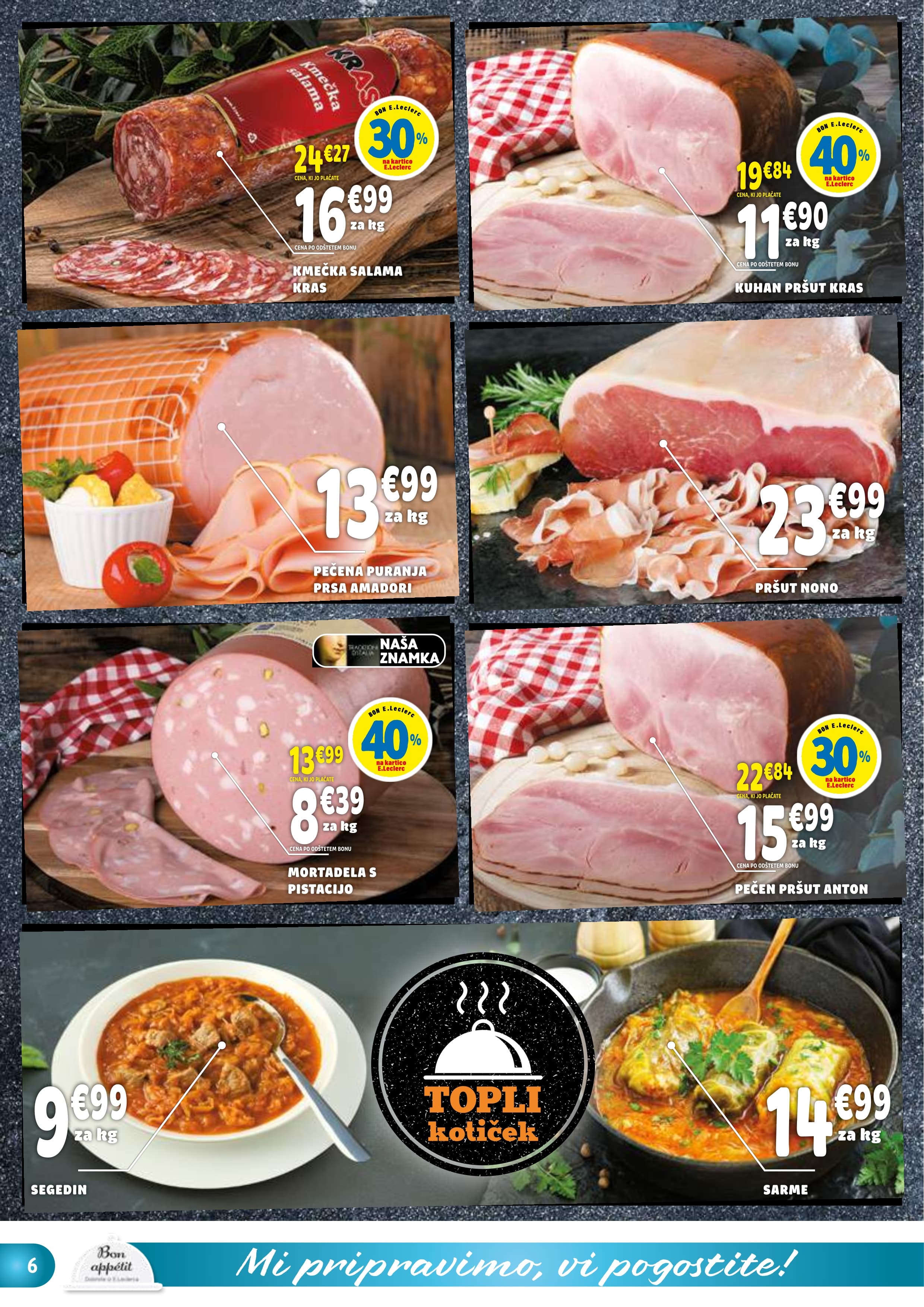Stran 6. E.Leclerc kataloga - Akcije od 27.12. do 10.01.2026.