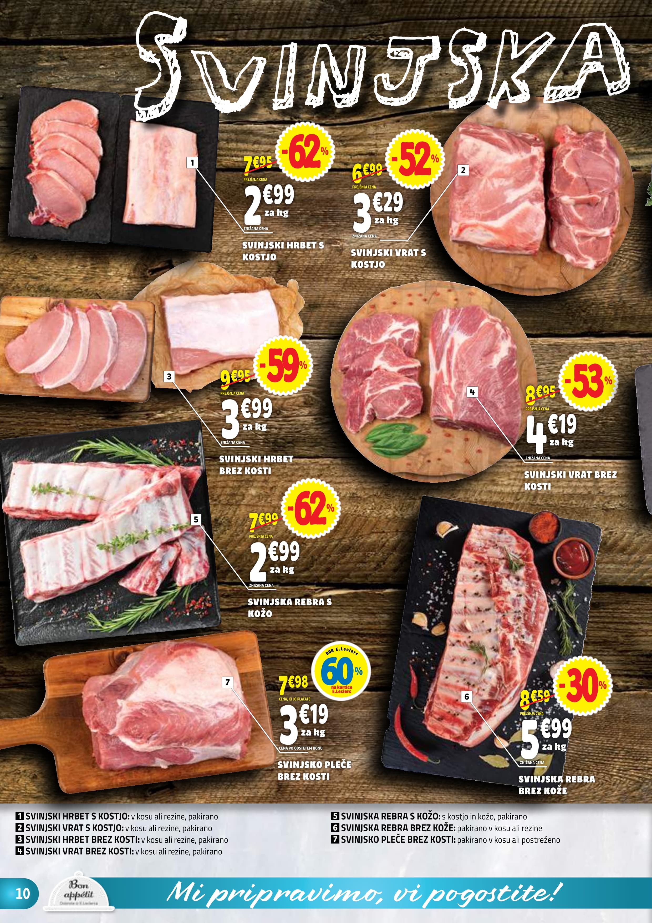 Stran 10. E.Leclerc kataloga - Akcijska ponudba
