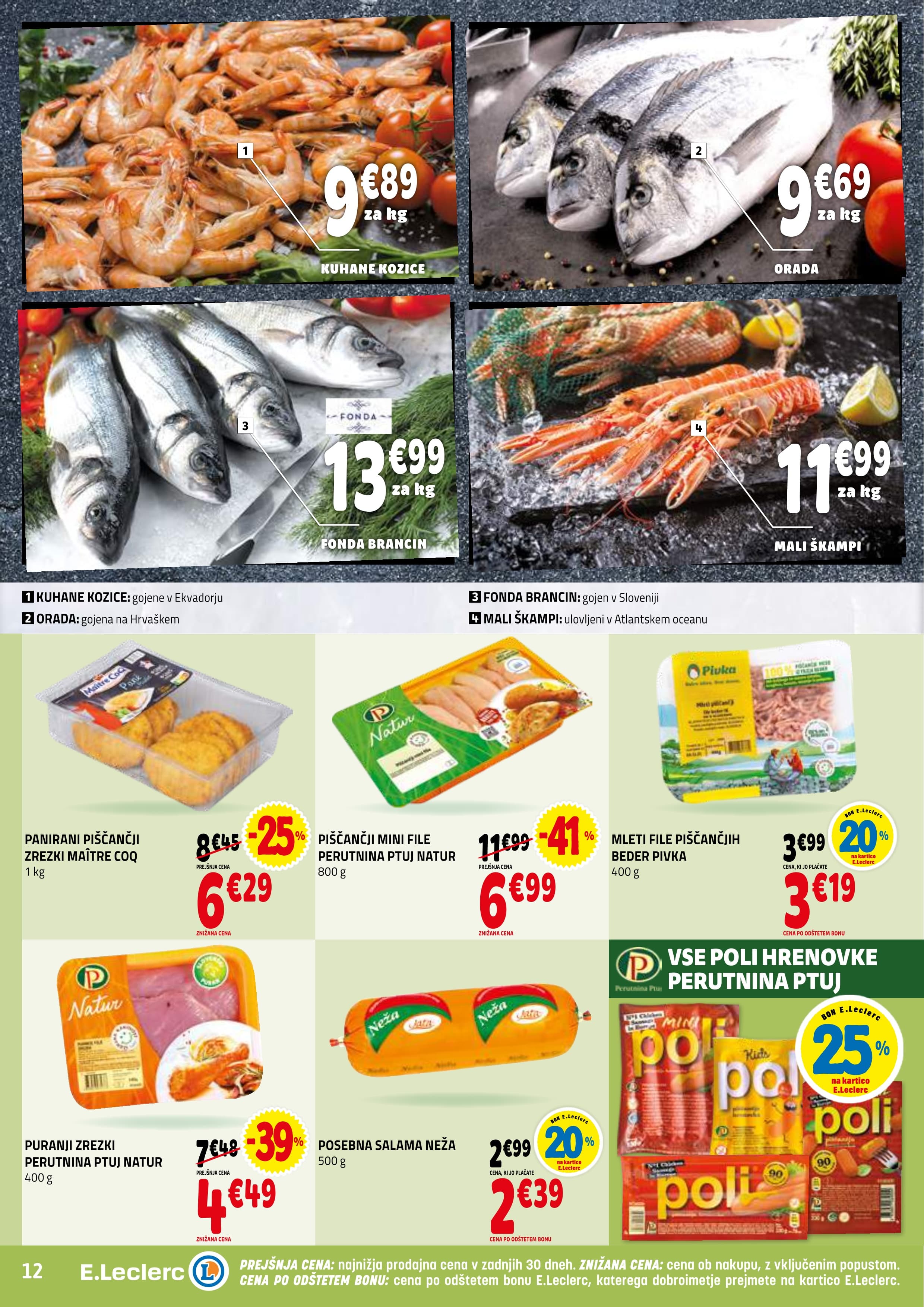 Stran 12. E.Leclerc kataloga - Akcijska ponudba