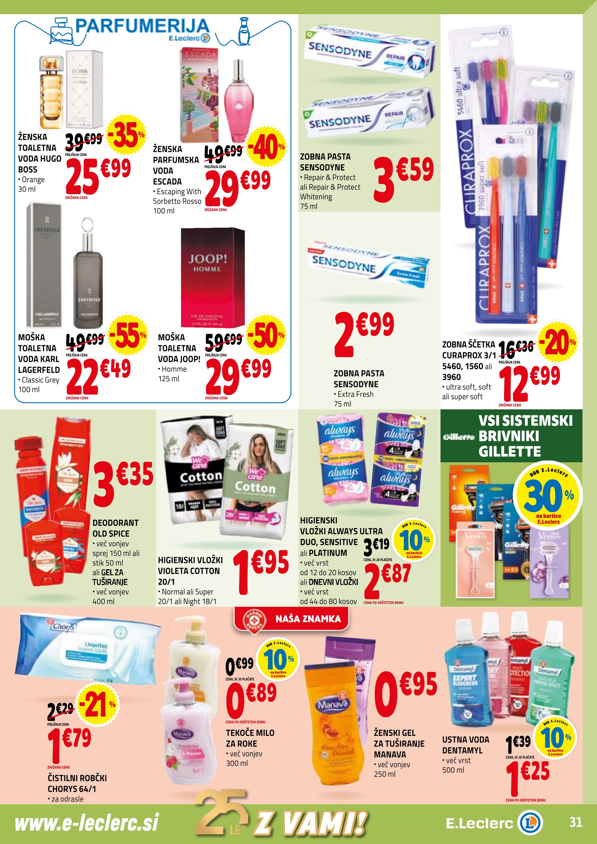 Stran 31. E.Leclerc kataloga - Akcijska ponudba