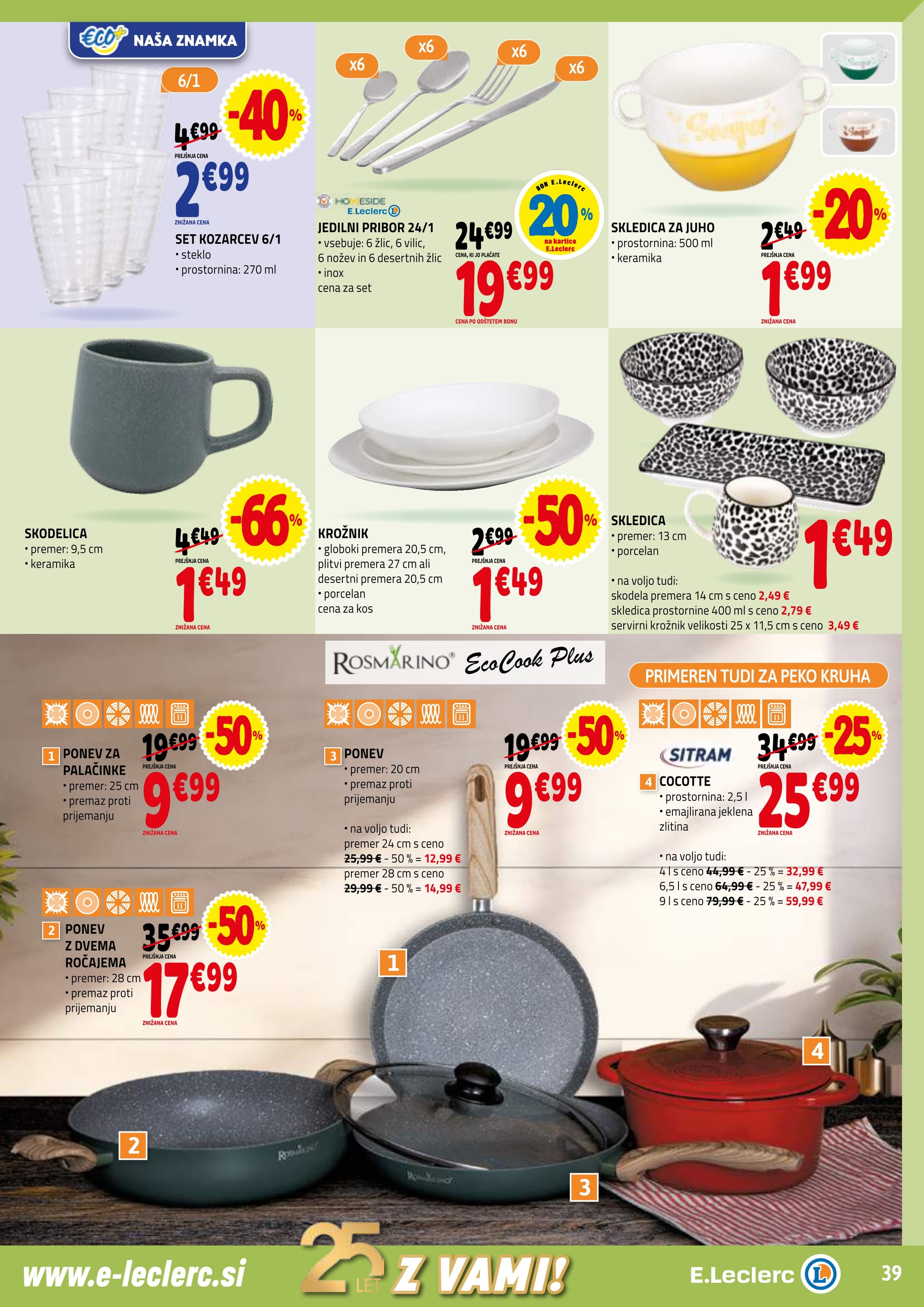Stran 39. E.Leclerc kataloga - Akcijska ponudba