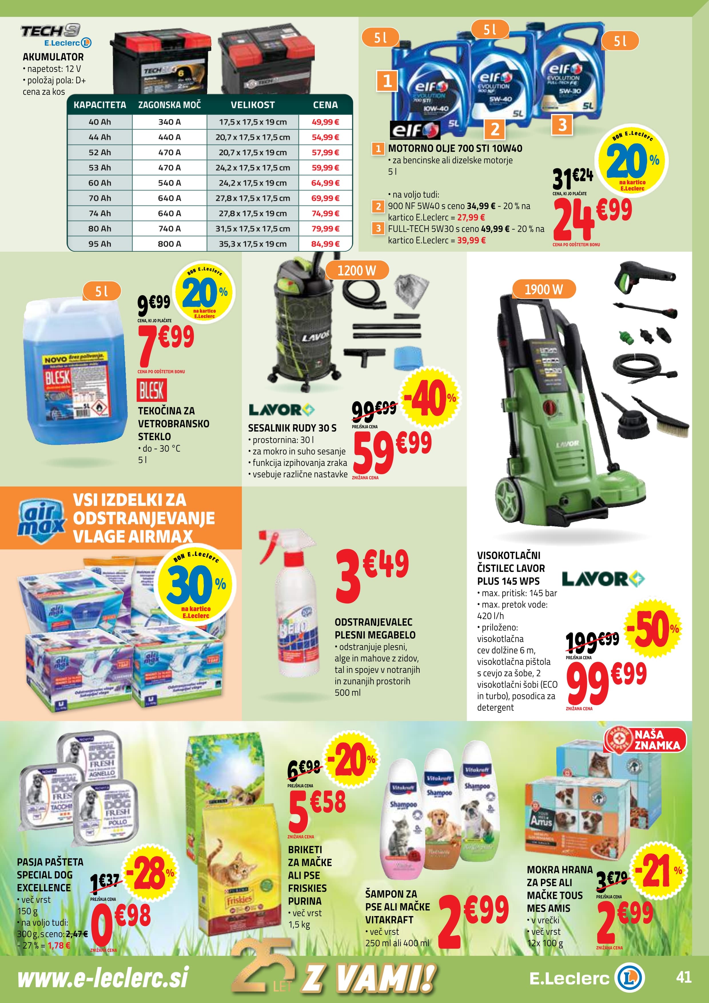 Stran 41. E.Leclerc kataloga - Akcijska ponudba