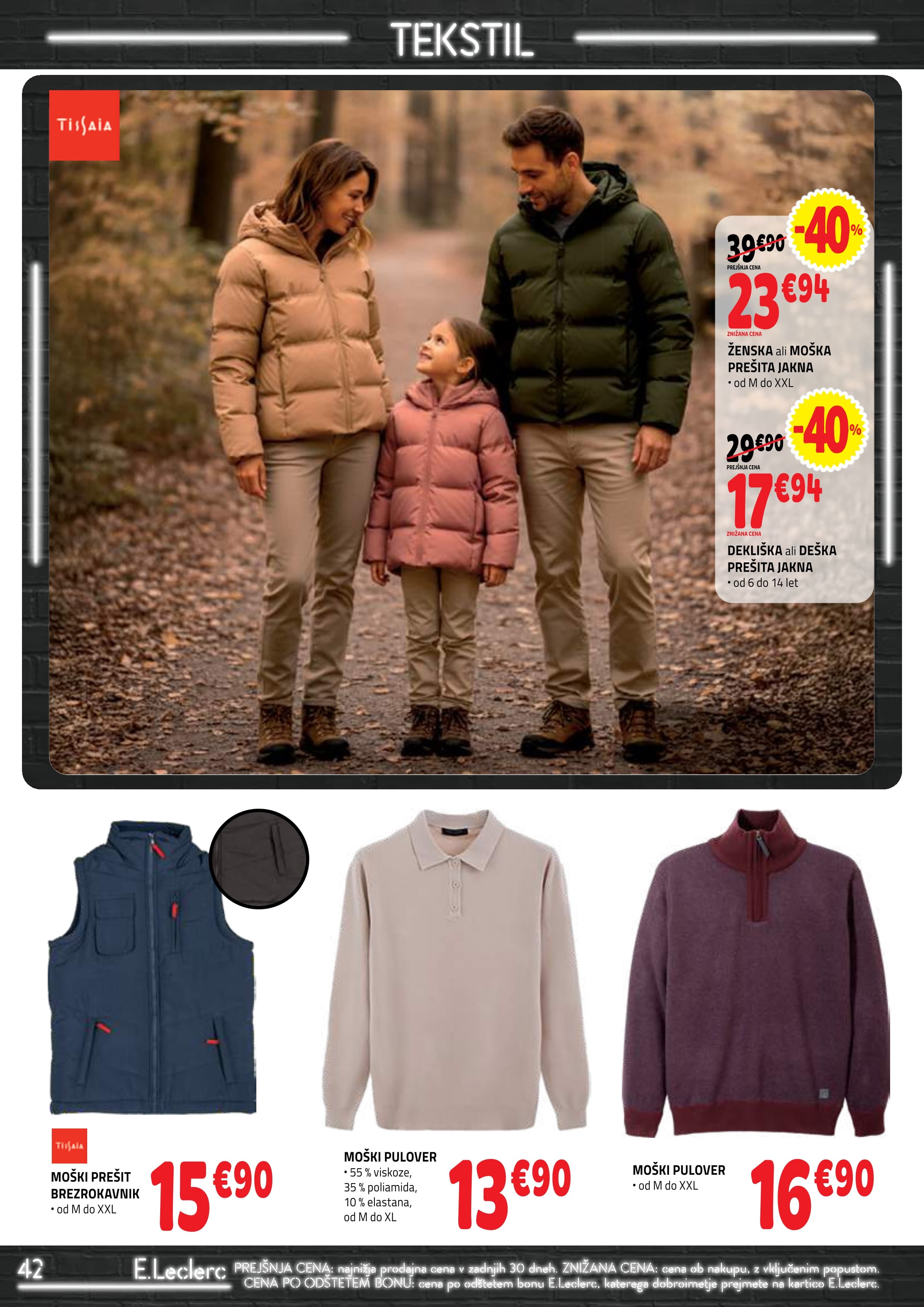 Stran 42. E.Leclerc kataloga - Akcijska ponudba