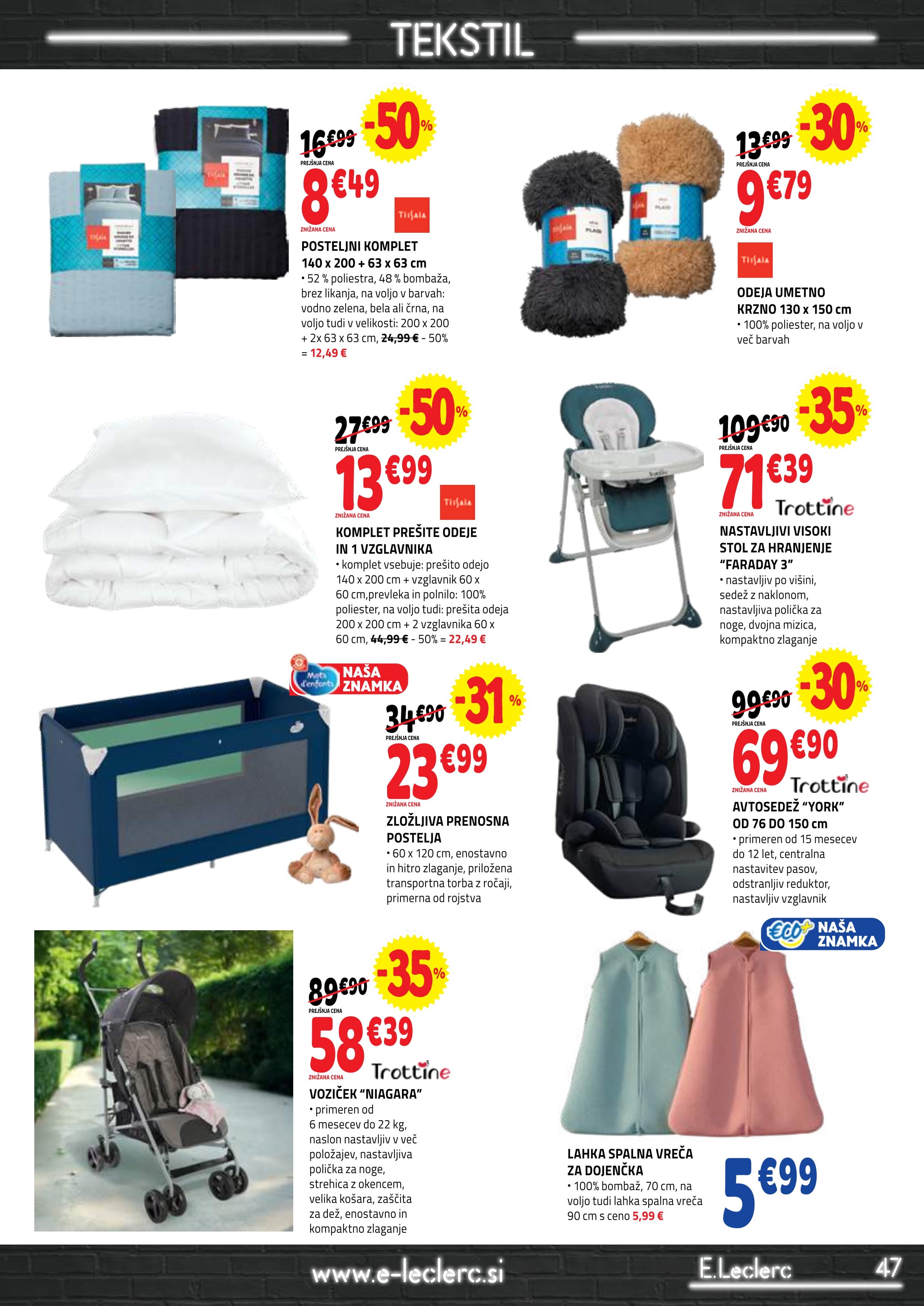 Stran 47. E.Leclerc kataloga - Akcijska ponudba