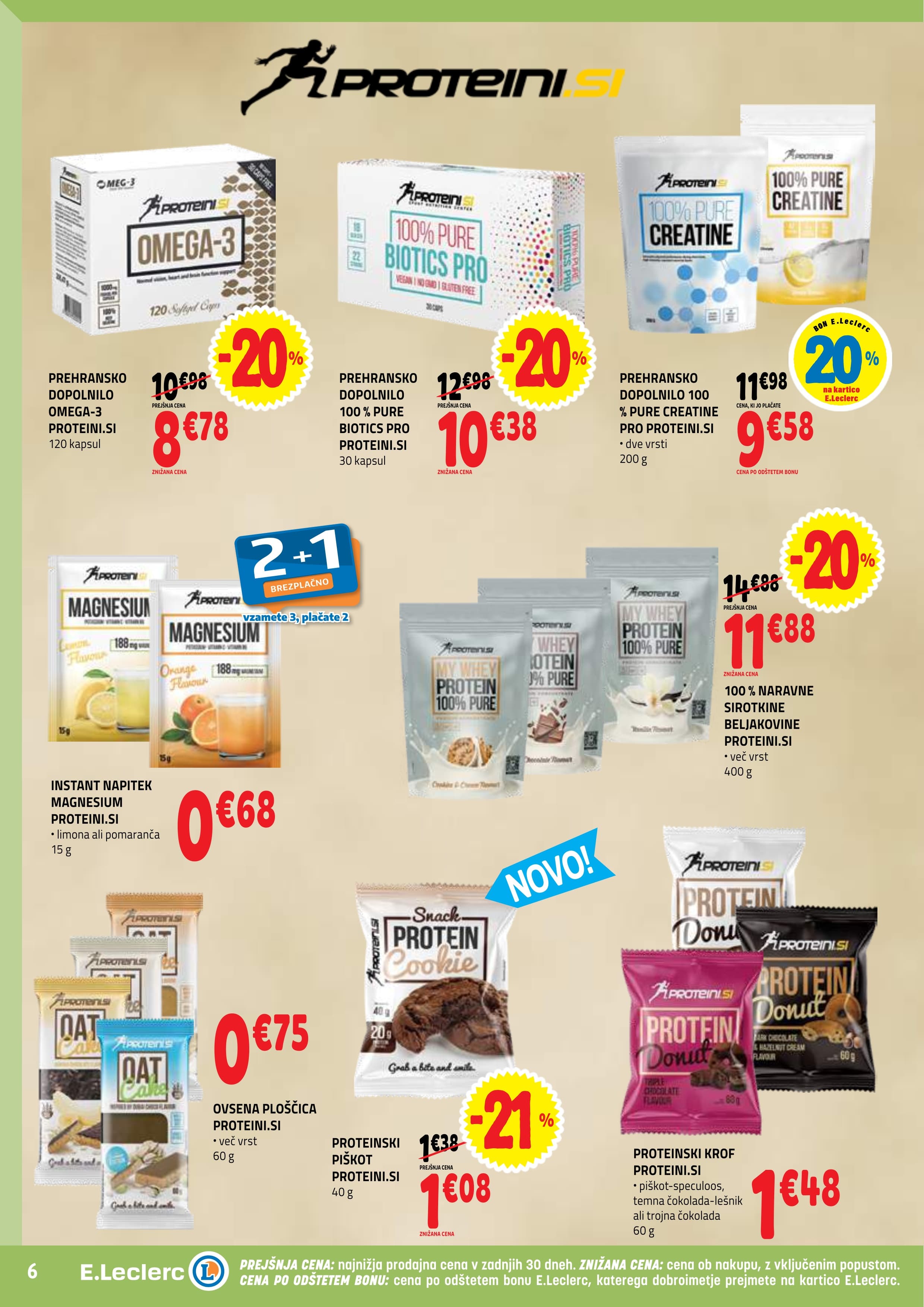 Stran 6. E.Leclerc kataloga - Akcijska ponudba