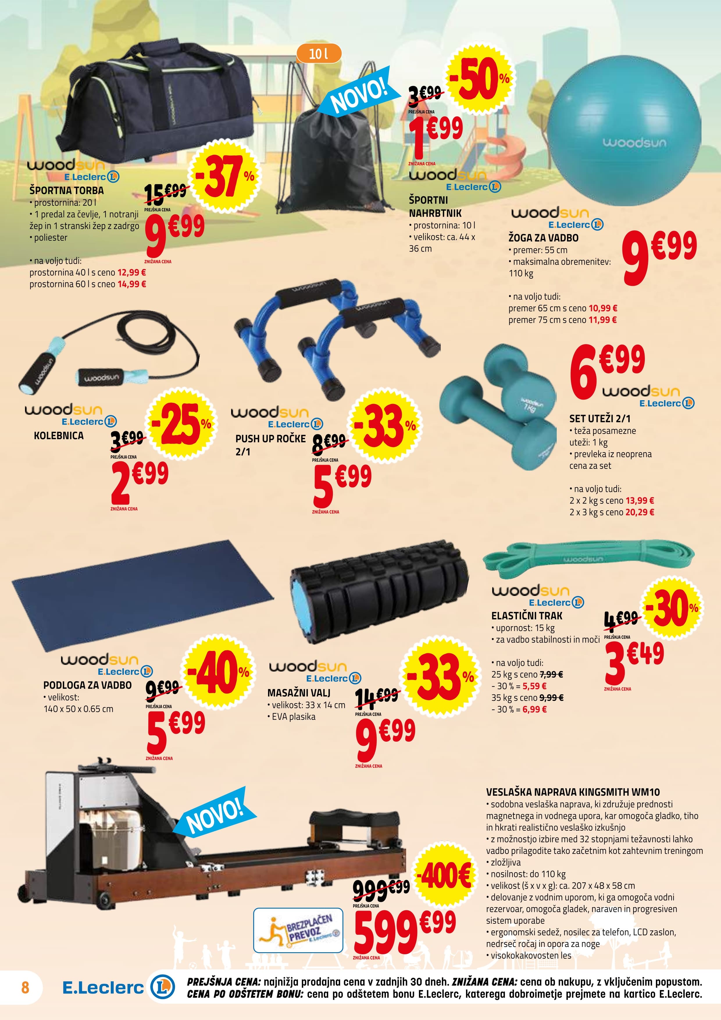 Stran 8. E.Leclerc kataloga - Akcijska ponudba