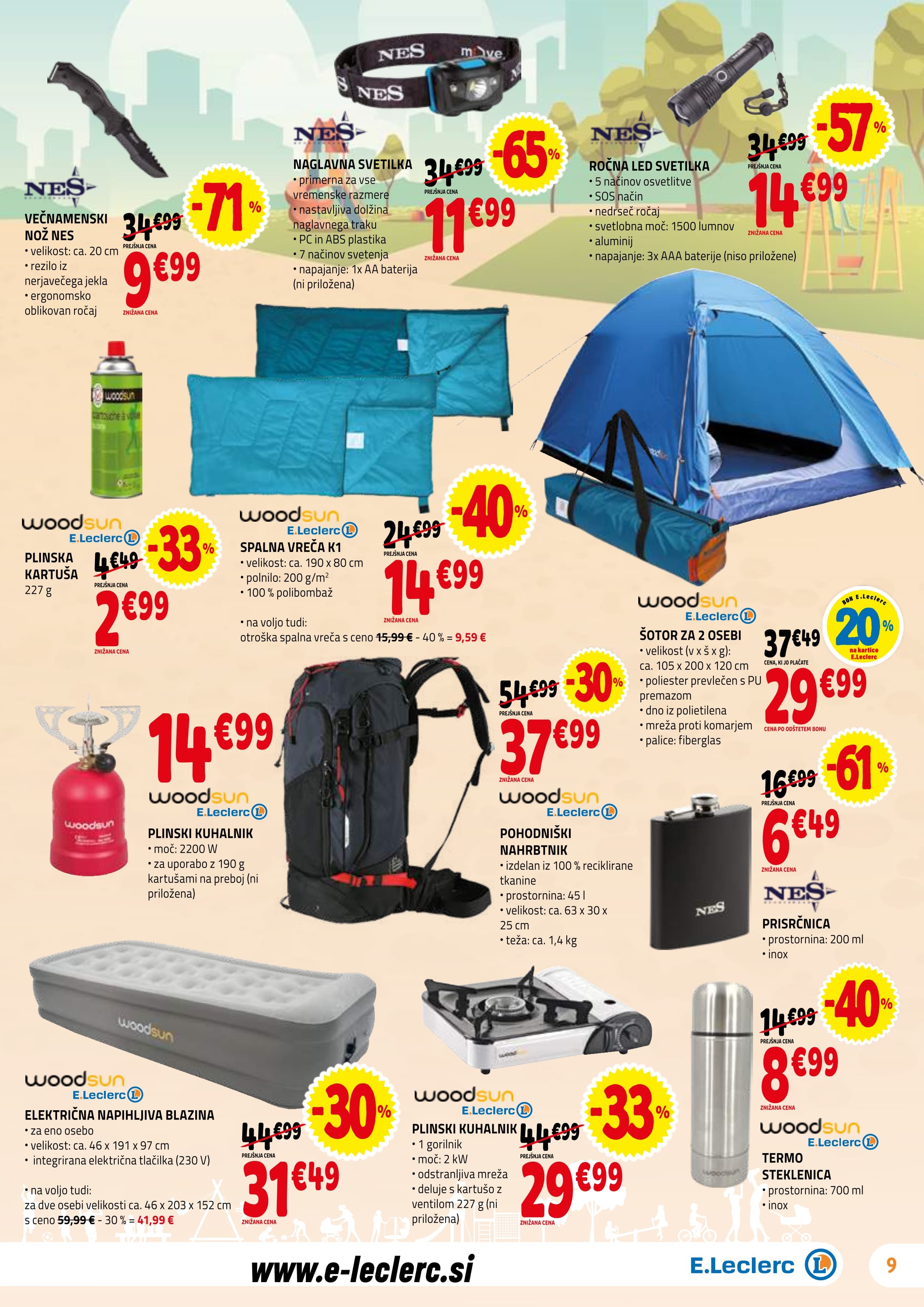 Stran 9. E.Leclerc kataloga - Akcijska ponudba