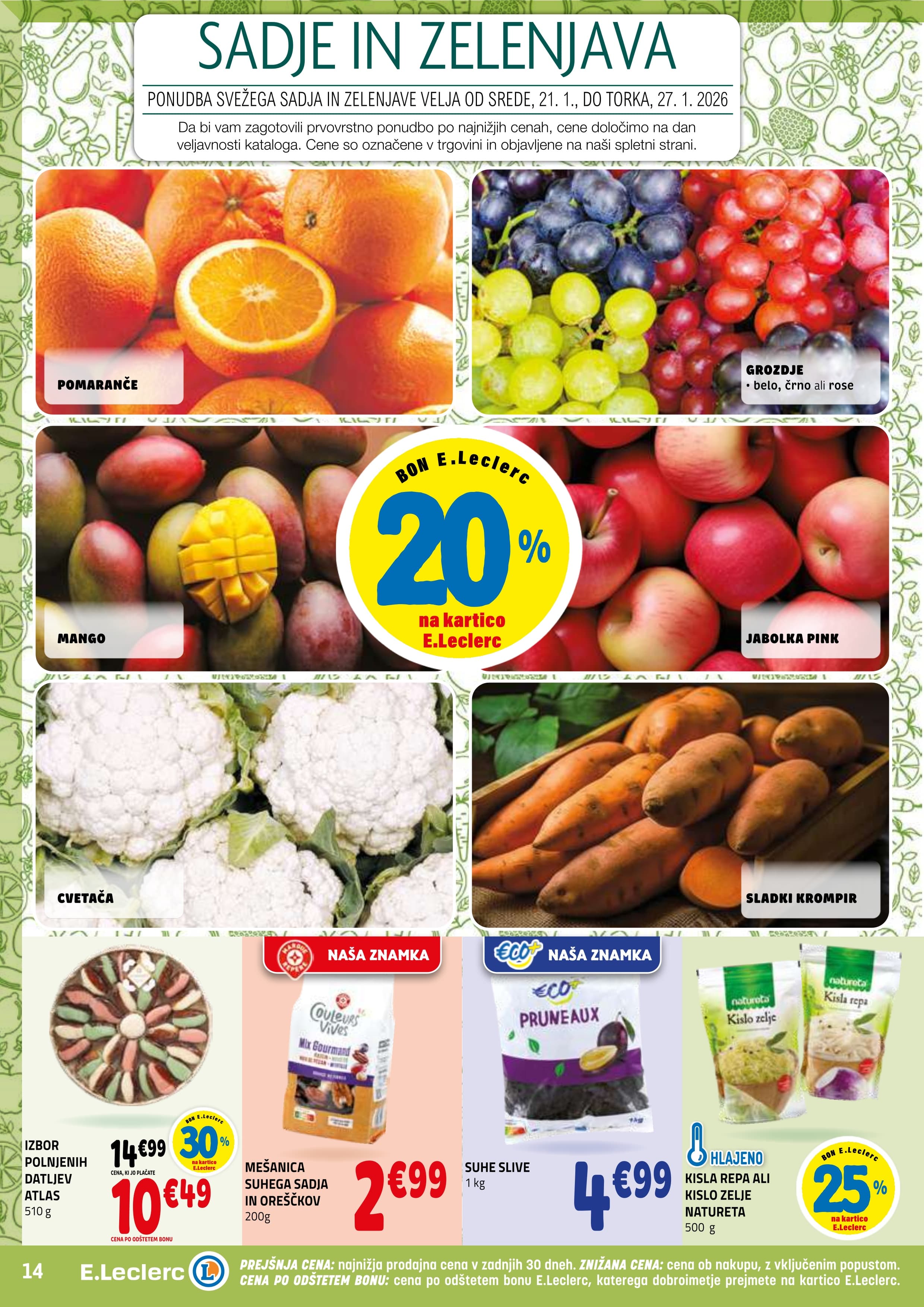 Stran 14. E.Leclerc kataloga - Akcija