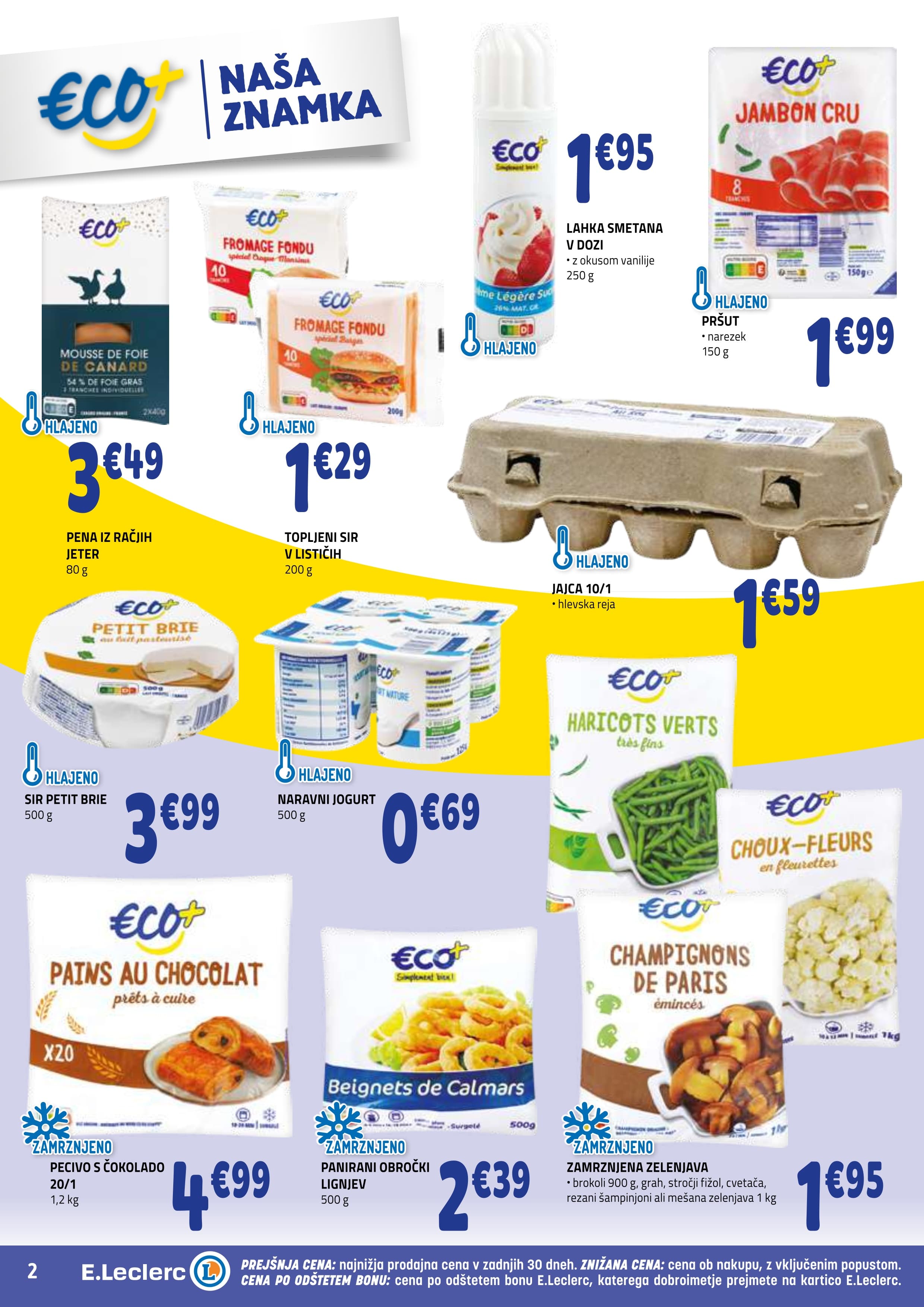 Stran 2. E.Leclerc kataloga - Akcija