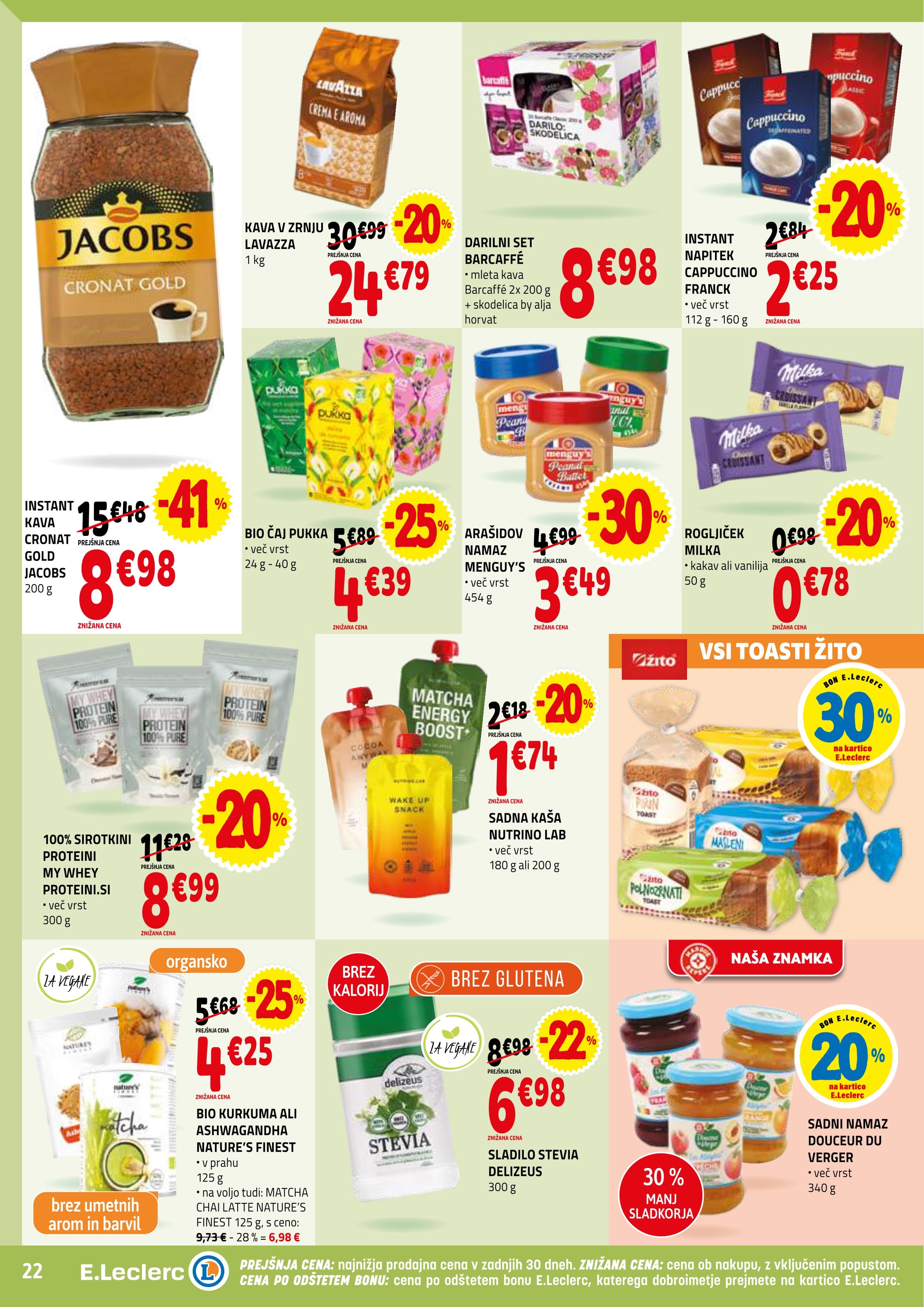 Stran 22. E.Leclerc kataloga - Akcija
