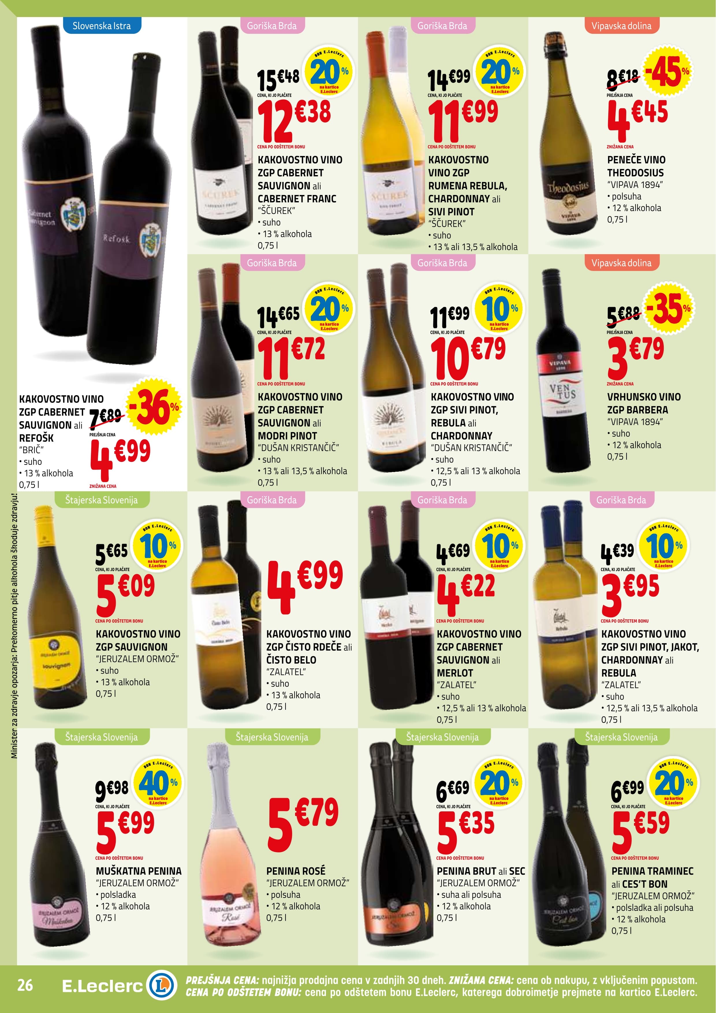 Stran 26. E.Leclerc kataloga - Akcija