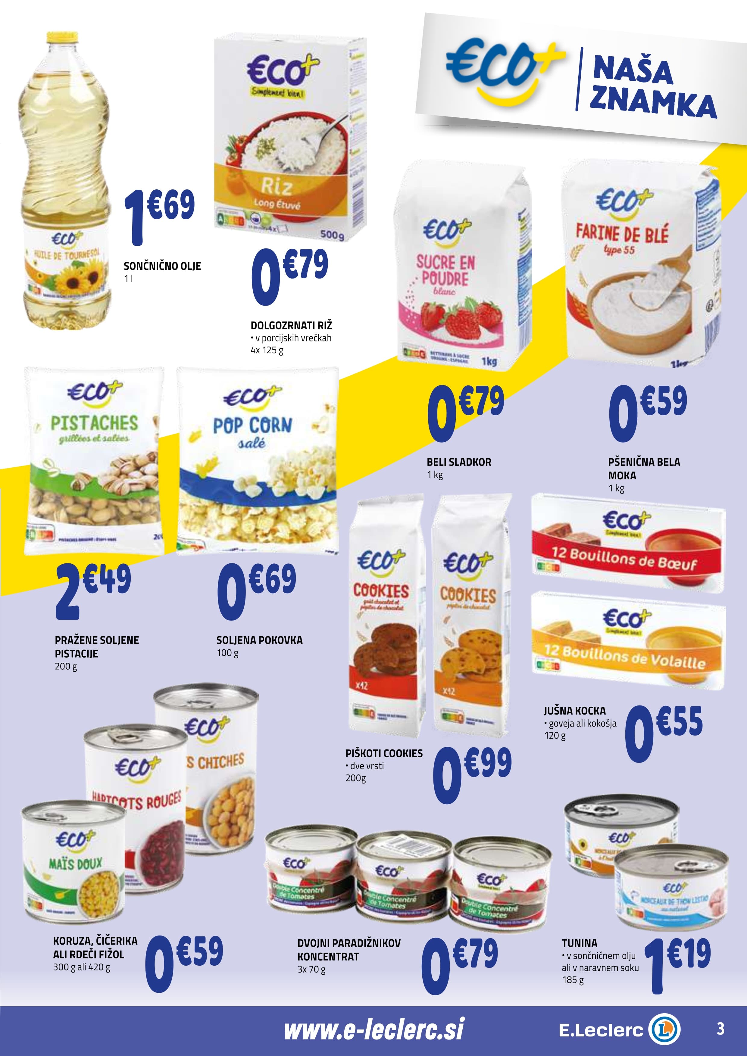 Stran 3. E.Leclerc kataloga - Akcija