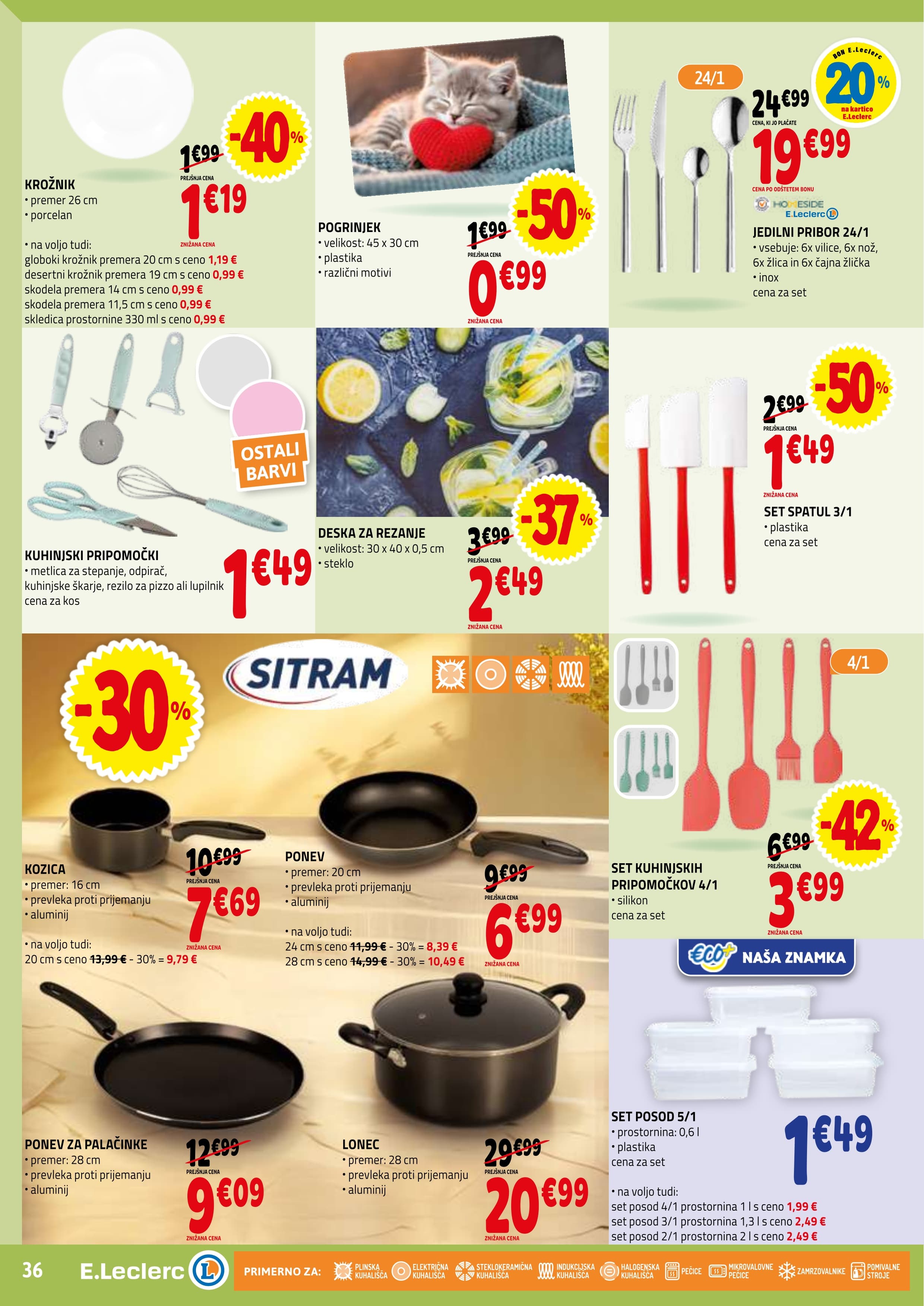 Stran 36. E.Leclerc kataloga - Akcija