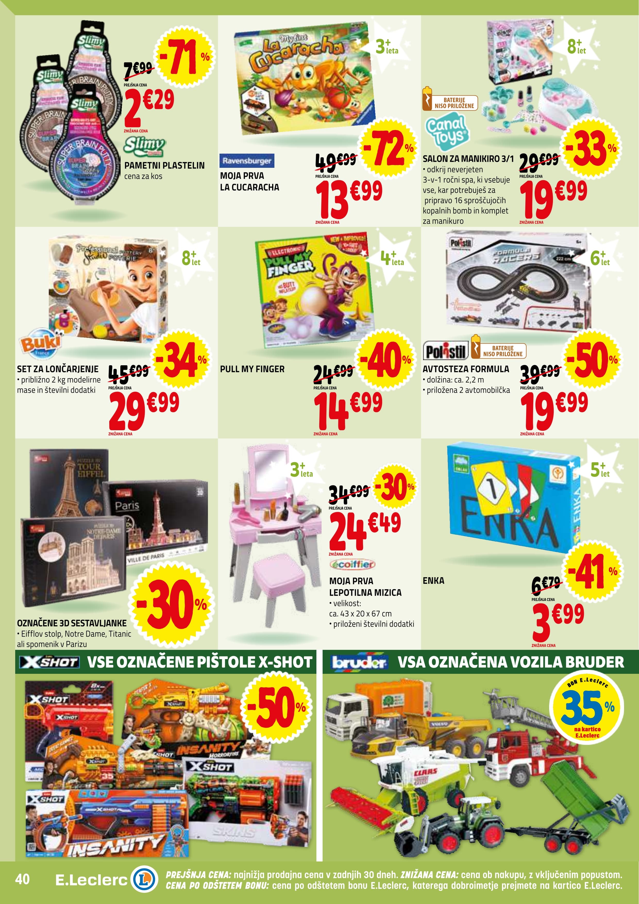 Stran 40. E.Leclerc kataloga - Akcija