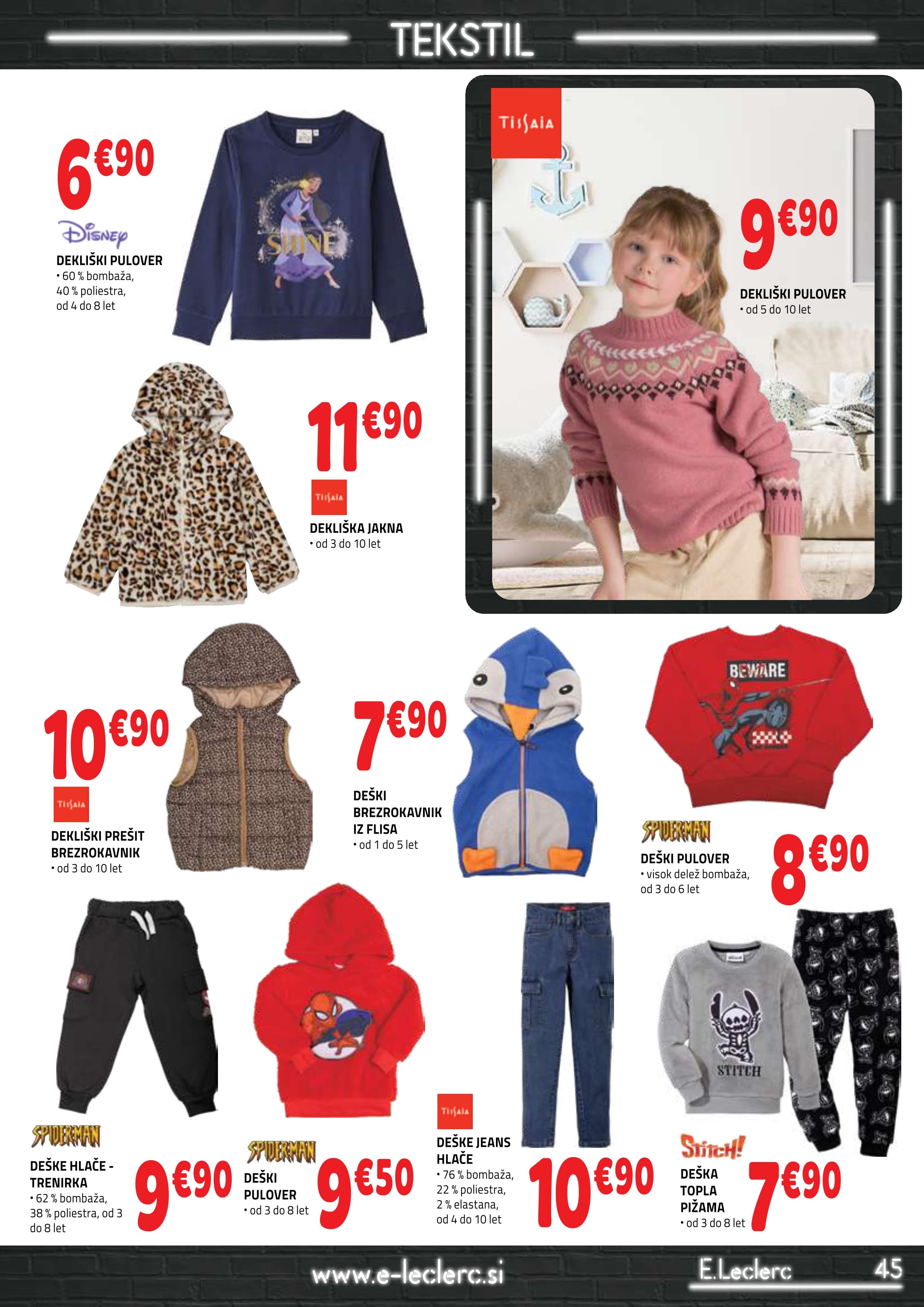 Stran 45. E.Leclerc kataloga - Akcija