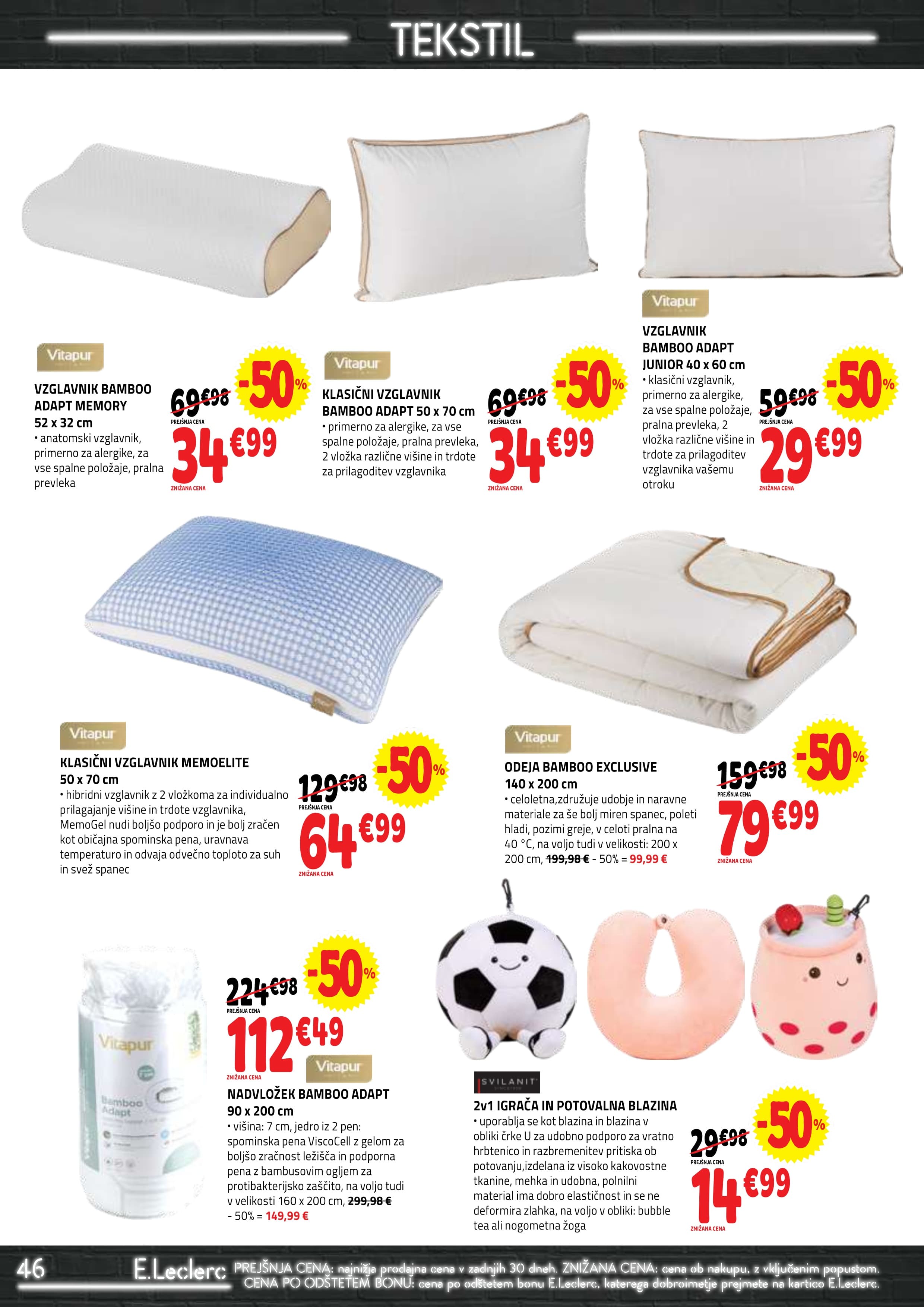 Stran 46. E.Leclerc kataloga - Akcija