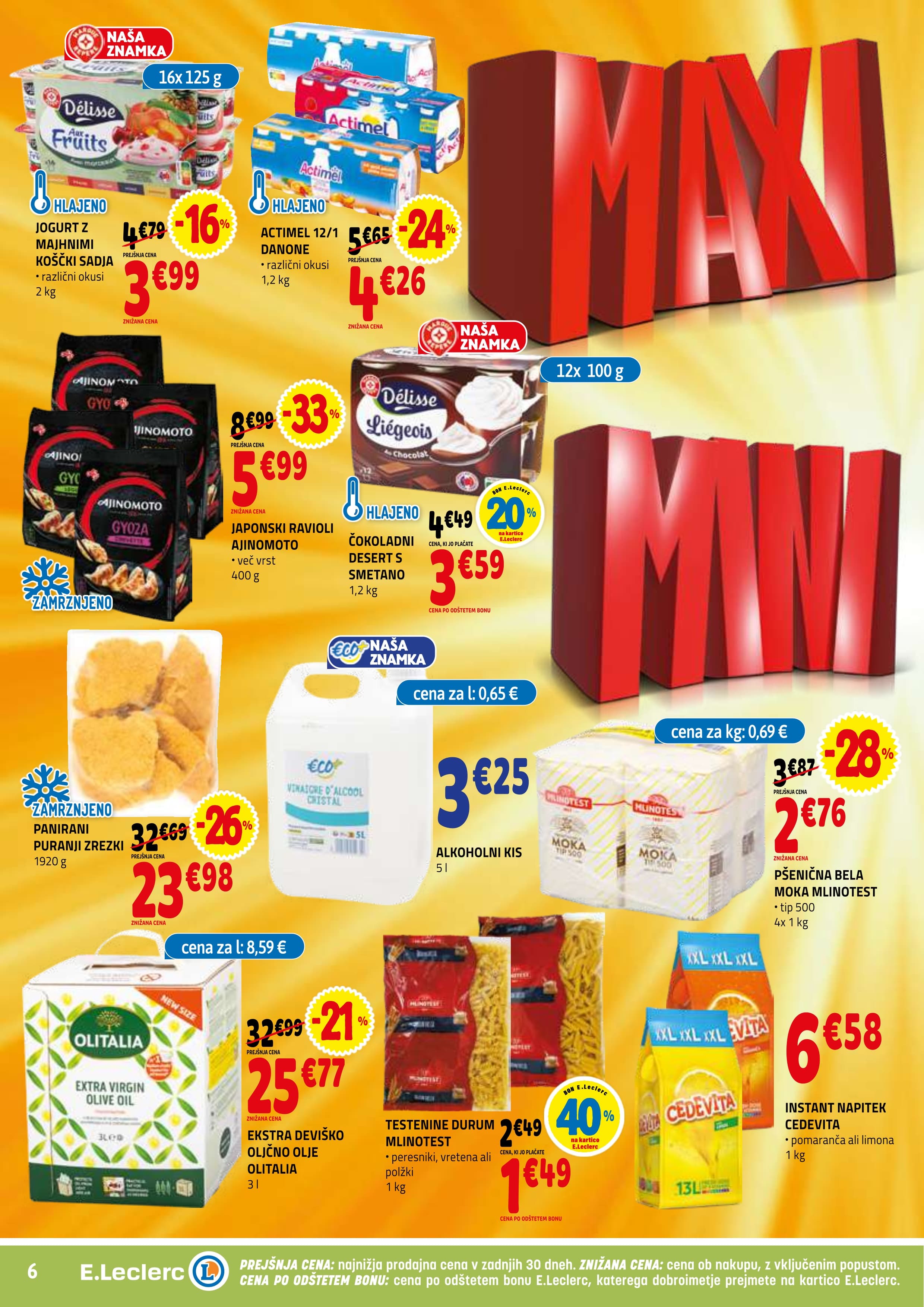 Stran 6. E.Leclerc kataloga - Akcija