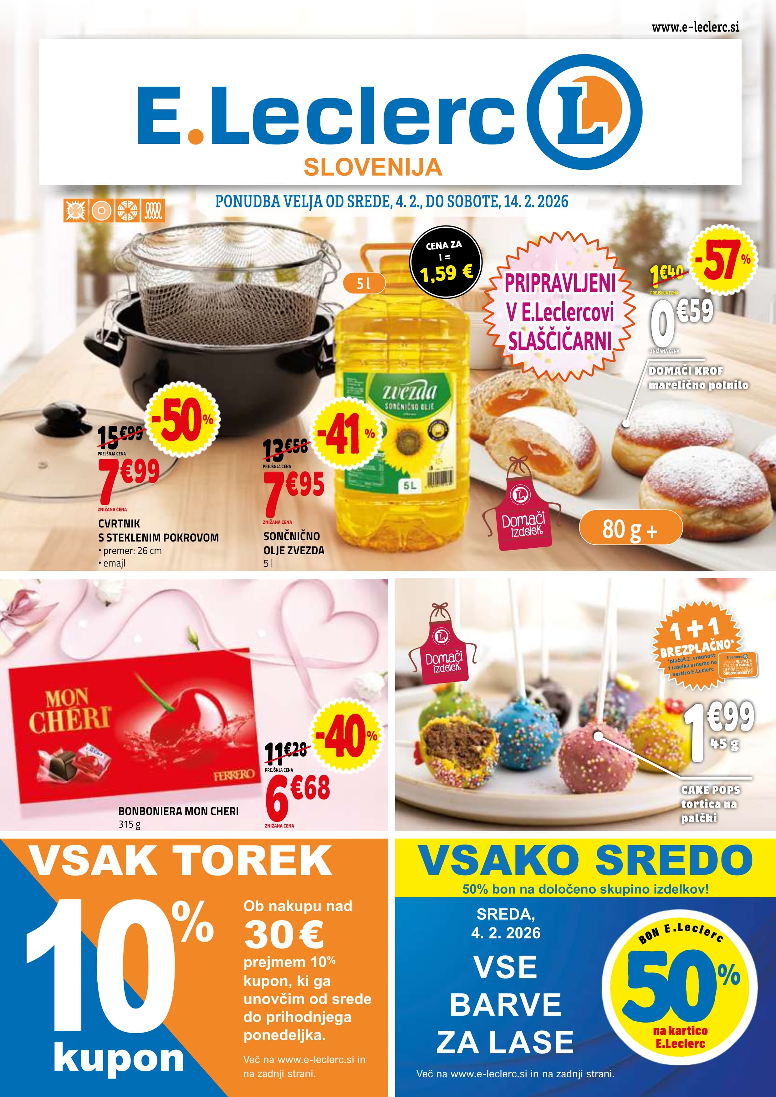 Stran 1. E.Leclerc kataloga - Akcijska ponudba