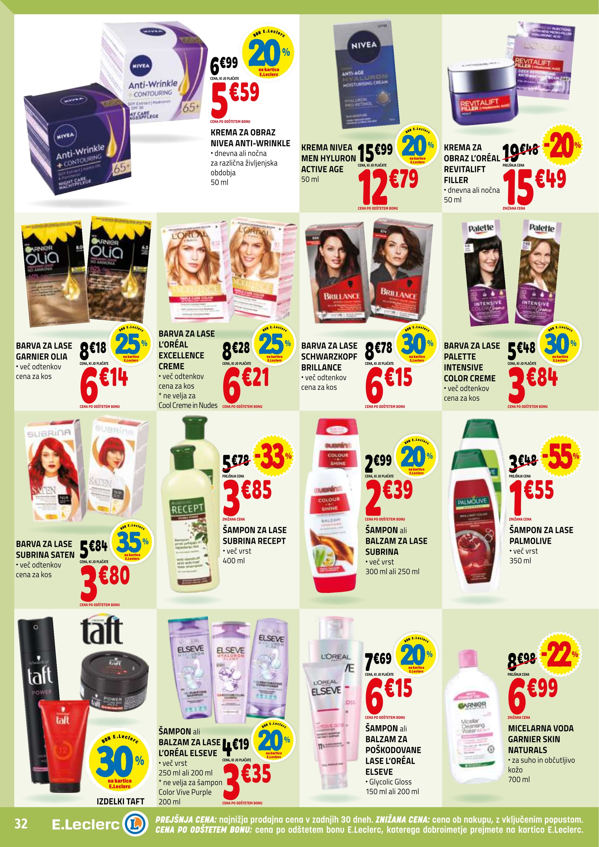 Stran 32. E.Leclerc kataloga - Akcijska ponudba