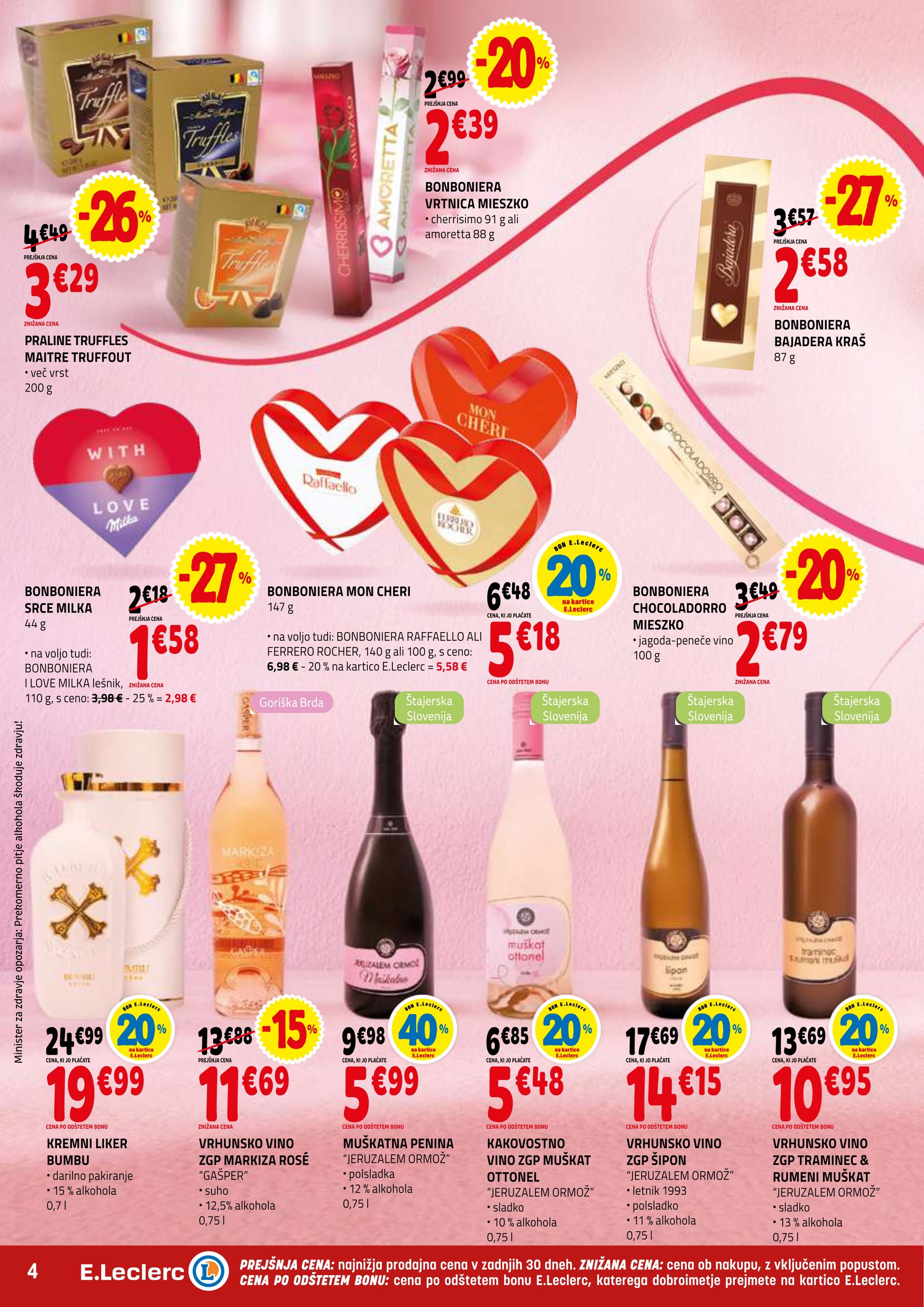 Stran 4. E.Leclerc kataloga - Akcijska ponudba