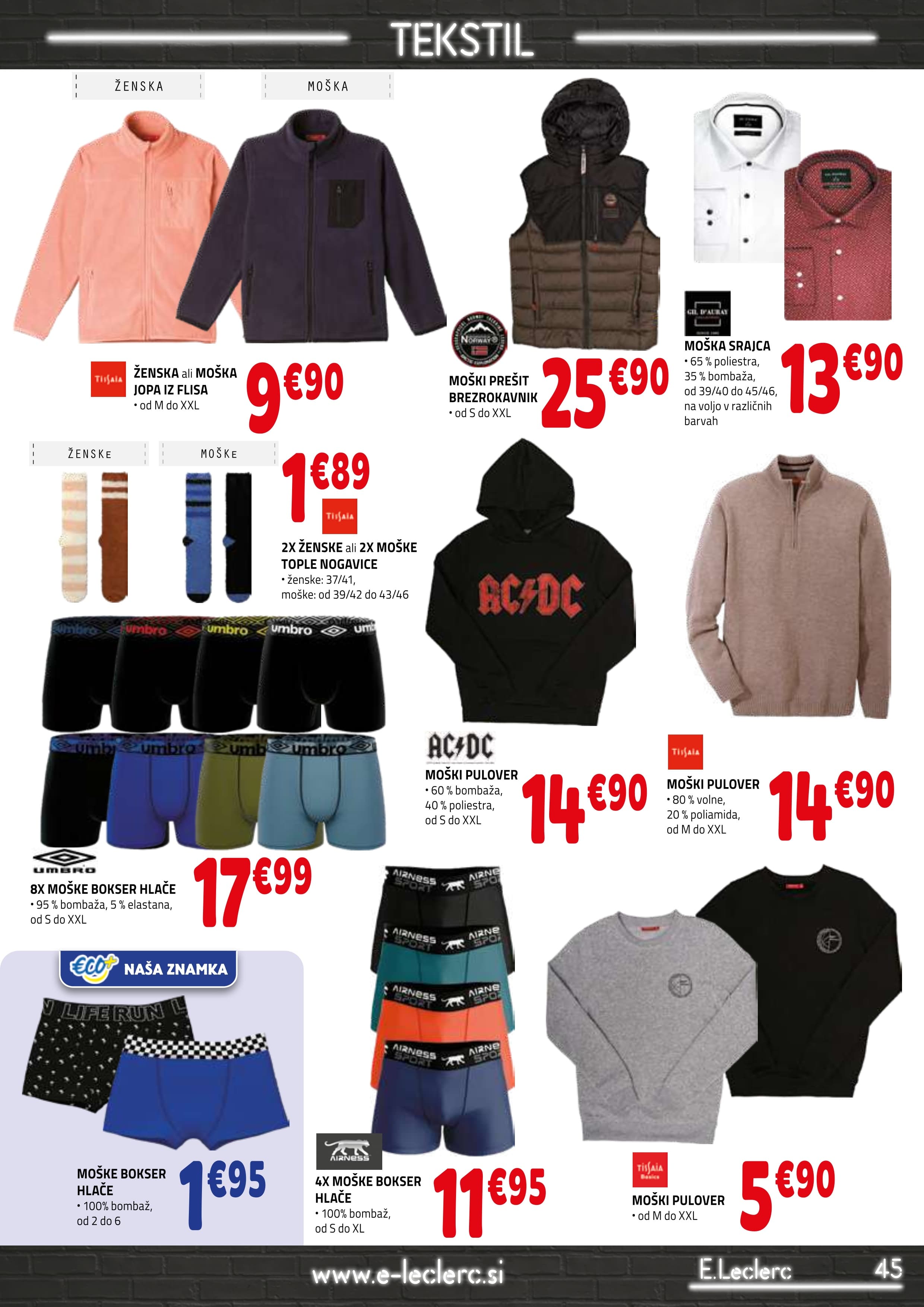 Stran 45. E.Leclerc kataloga - Akcijska ponudba