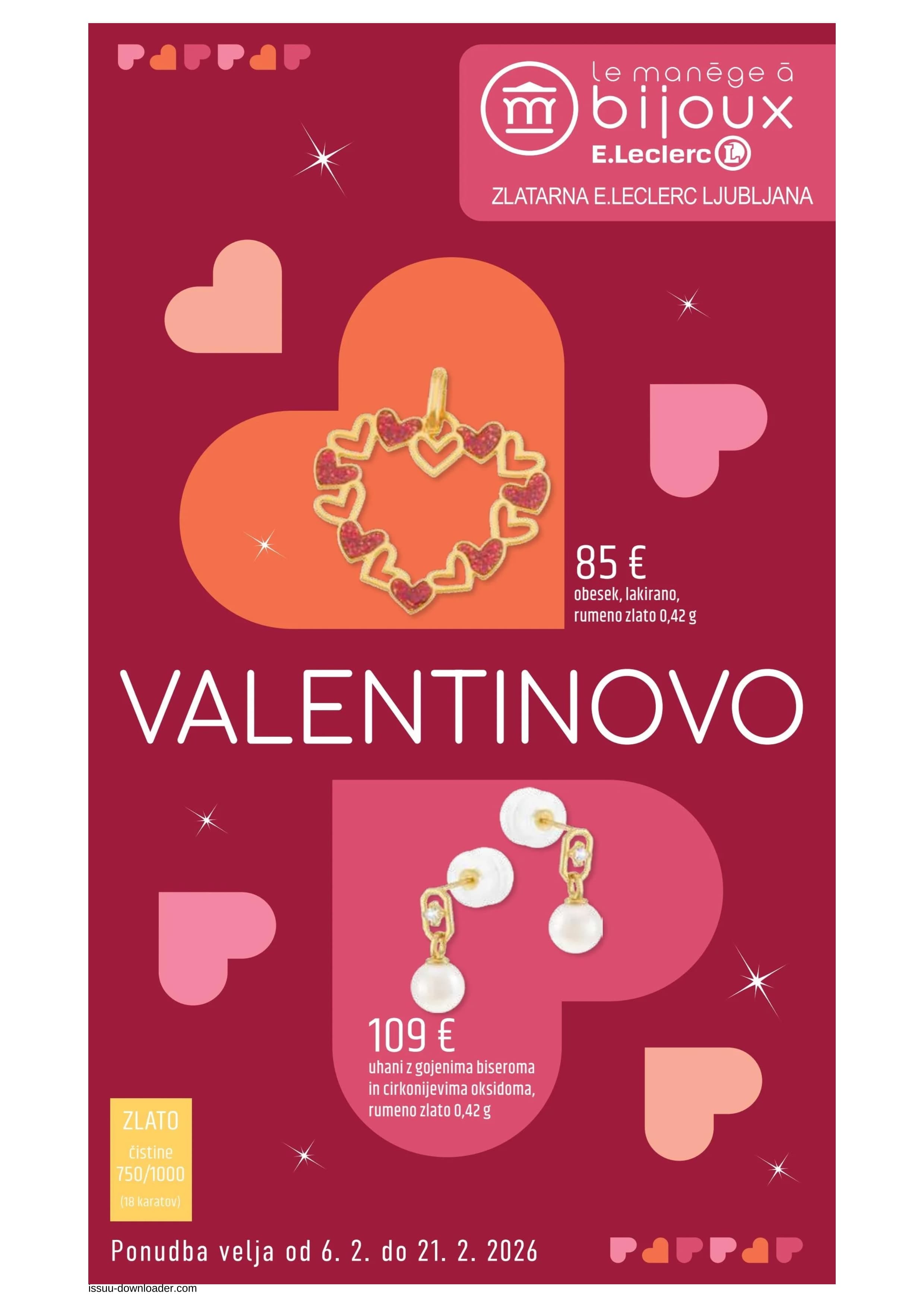 Stran 1. E.Leclerc kataloga - Zlatarna