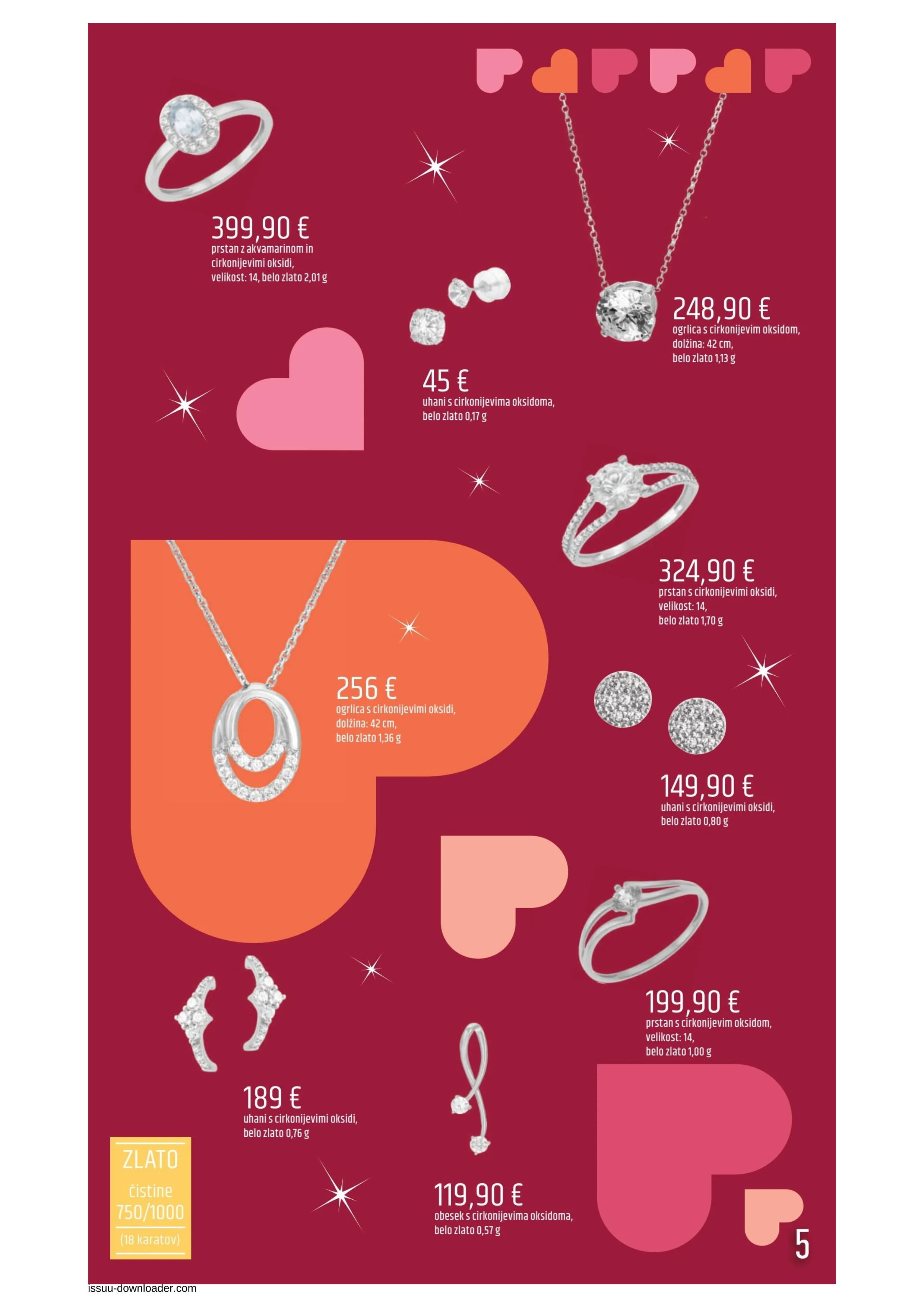 Stran 5. E.Leclerc kataloga - Zlatarna