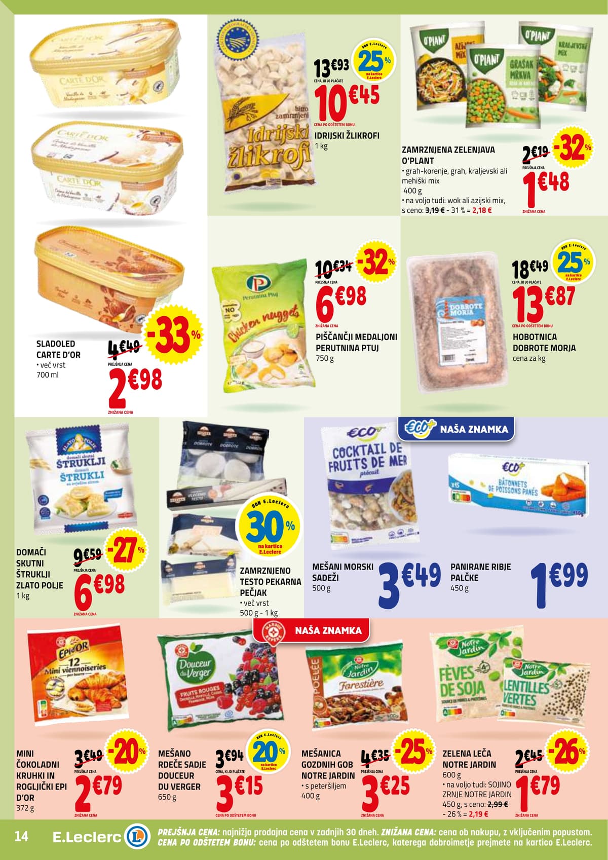 Stran 14. E.Leclerc kataloga - Akcijska Ponudba od Srede od 14.02.2026.