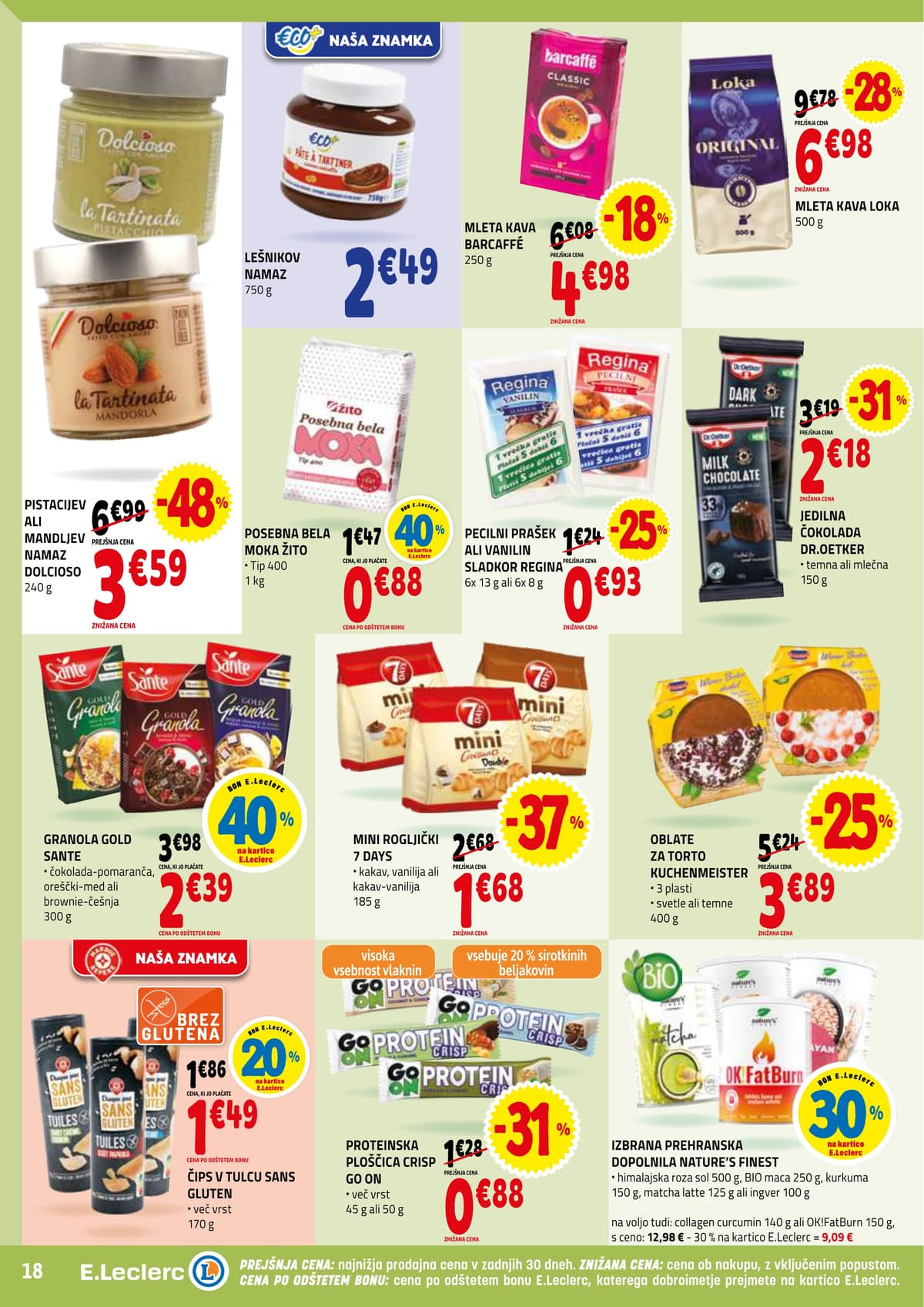 Stran 18. E.Leclerc kataloga - Akcijska Ponudba od Srede od 14.02.2026.