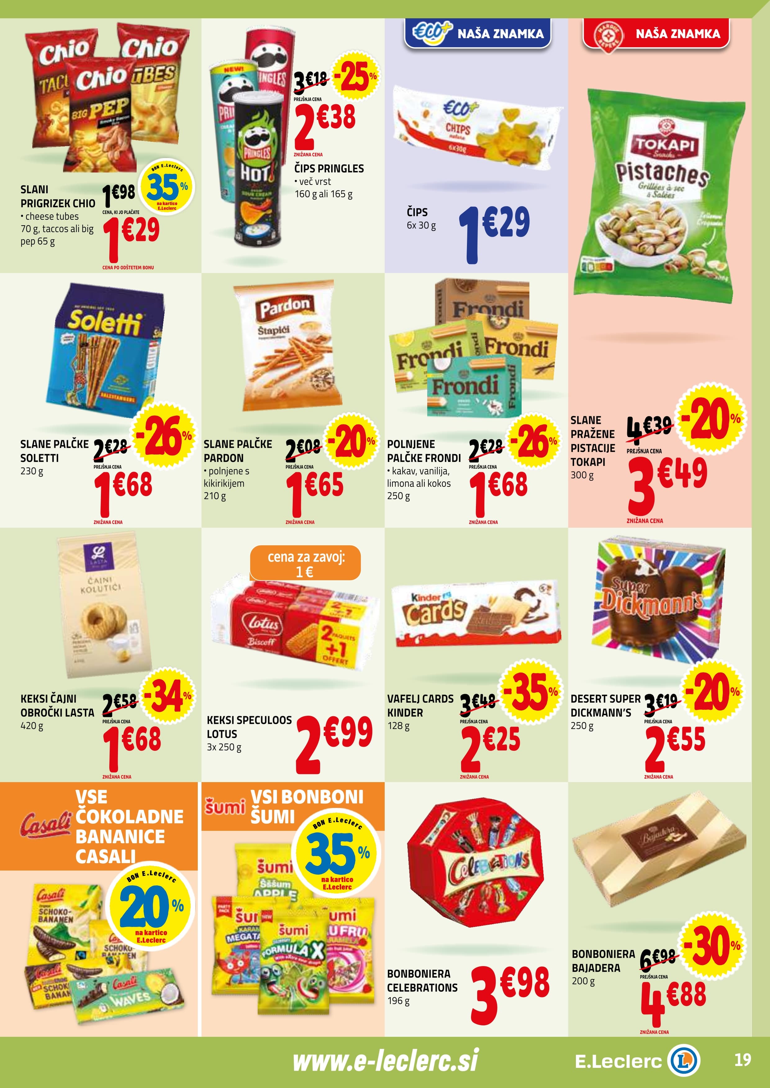 Stran 19. E.Leclerc kataloga - Akcijska Ponudba od Srede